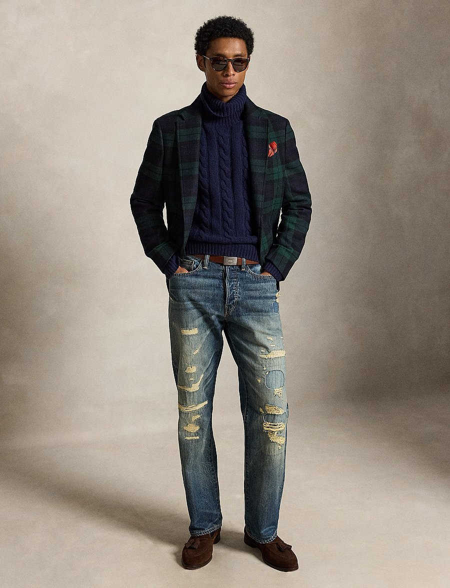 Polo Ralph Lauren - Polo Modern Fit Plaid Sport Coat - blackwatch - 4