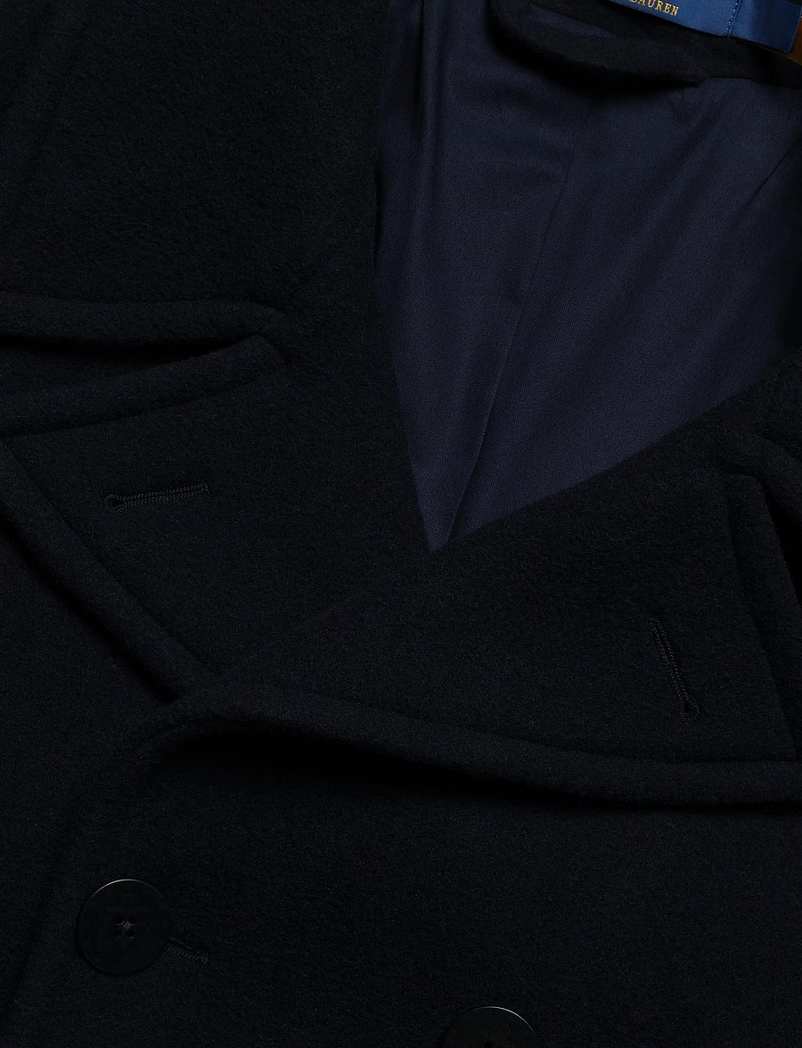 Polo Ralph Lauren - Melton Peacoat - vilnas mēteļi - navy - 2