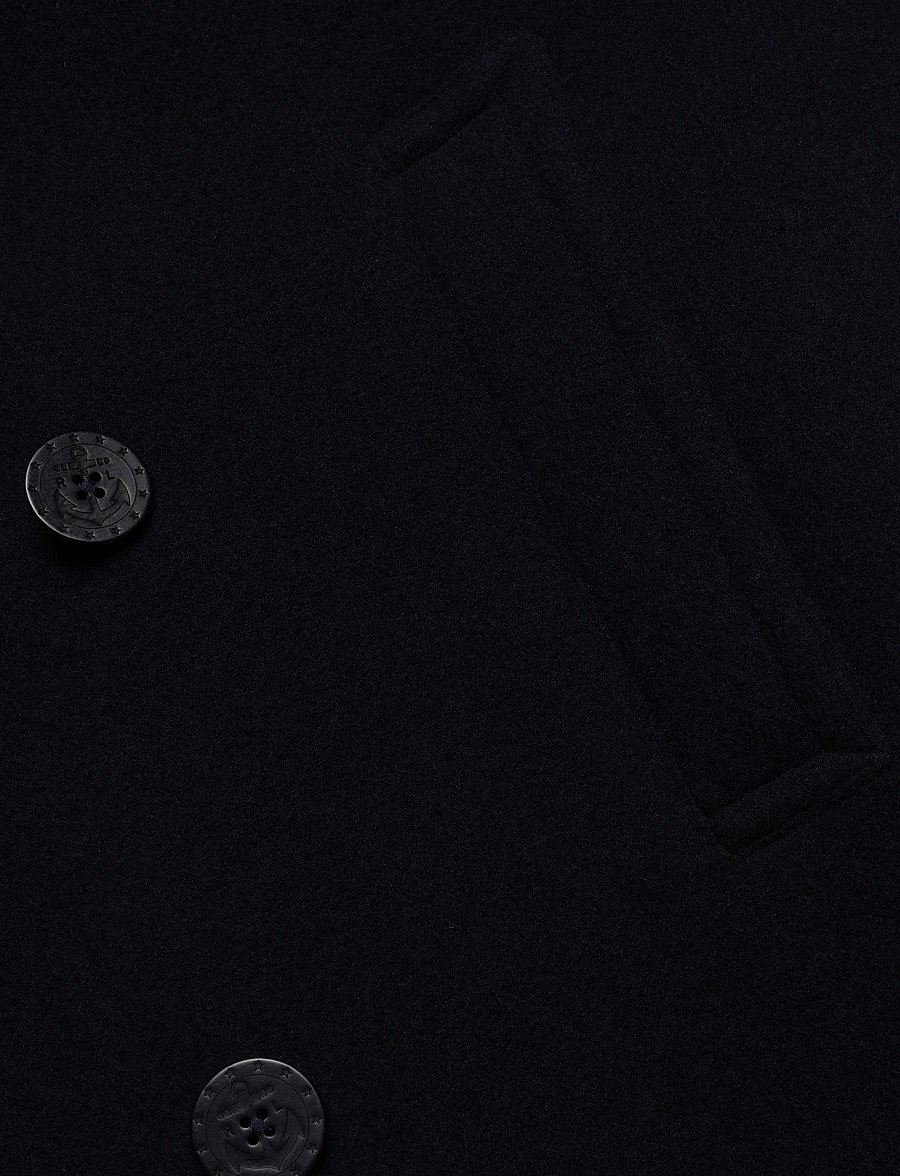 Polo Ralph Lauren - Melton Peacoat - vilnas mēteļi - navy - 3