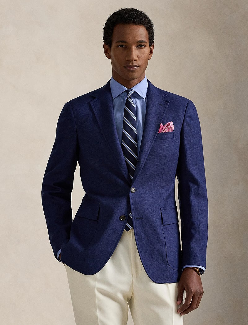 Polo Ralph Lauren - Polo Modern Fit Tick-Weave Sport Coat - einreiher - ink/navy - 0