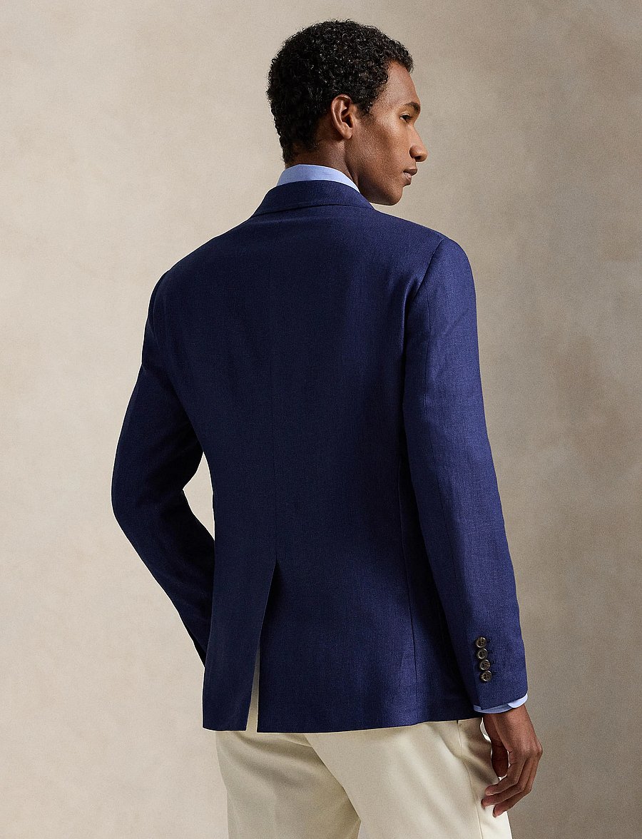 Polo Ralph Lauren - Polo Modern Fit Tick-Weave Sport Coat - ink/navy - 3