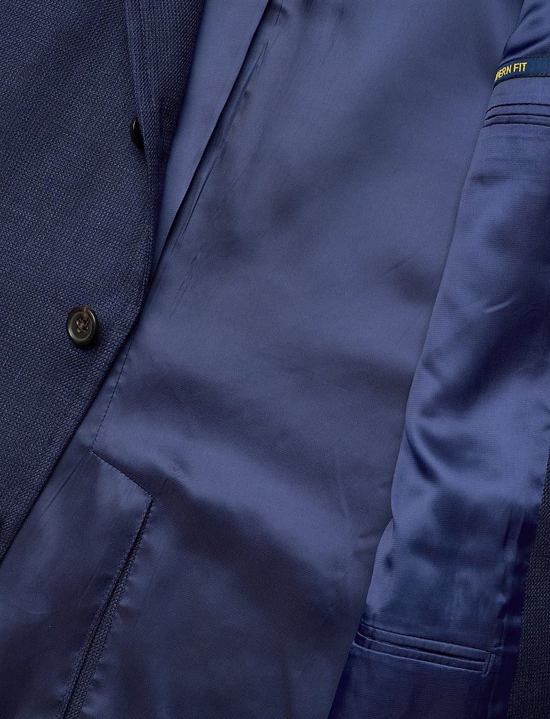 Polo Ralph Lauren - Polo Modern Fit Tick-Weave Sport Coat - enkeltradede blazere - ink/navy - 4