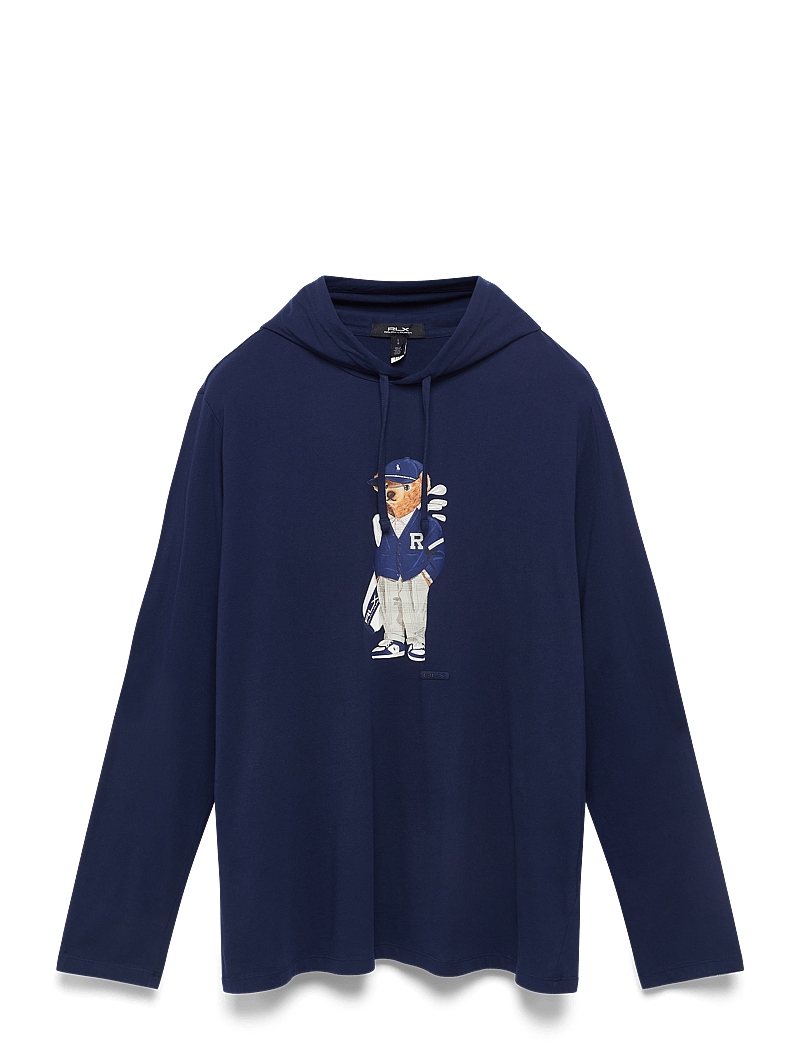 Polo Ralph Lauren - Polo Bear Jersey Hooded T-Shirt - kapuutsiga dressipluusid - refined navy - 1