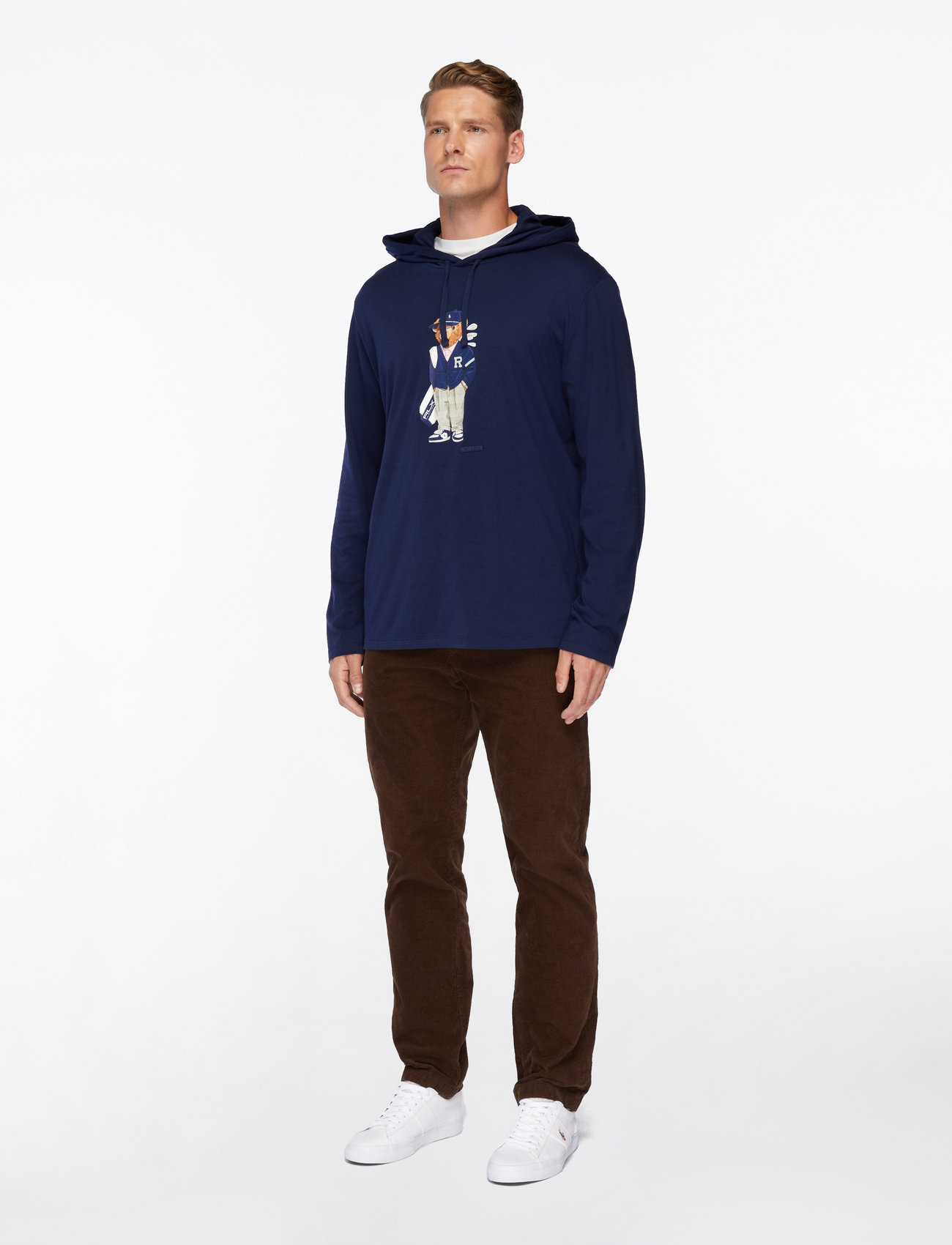 Polo Ralph Lauren - Polo Bear Jersey Hooded T-Shirt - kapuutsiga dressipluusid - refined navy - 3