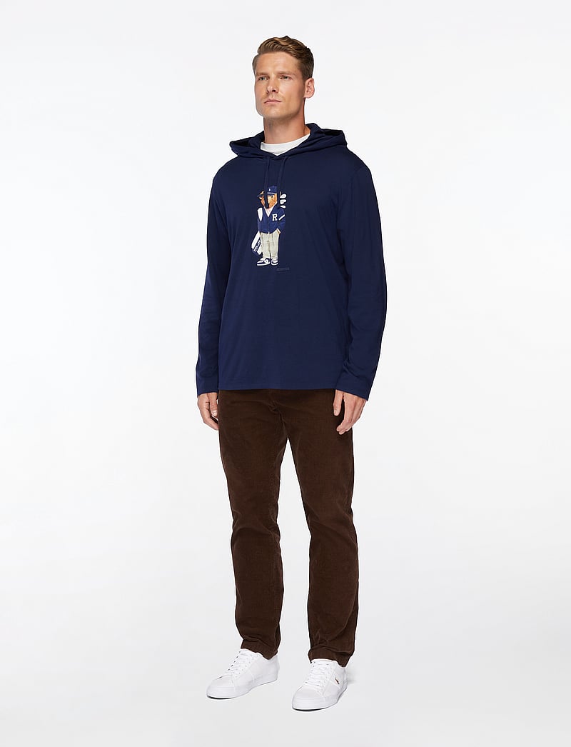 Polo Ralph Lauren - Polo Bear Jersey Hooded T-Shirt - kapuutsiga dressipluusid - refined navy - 3