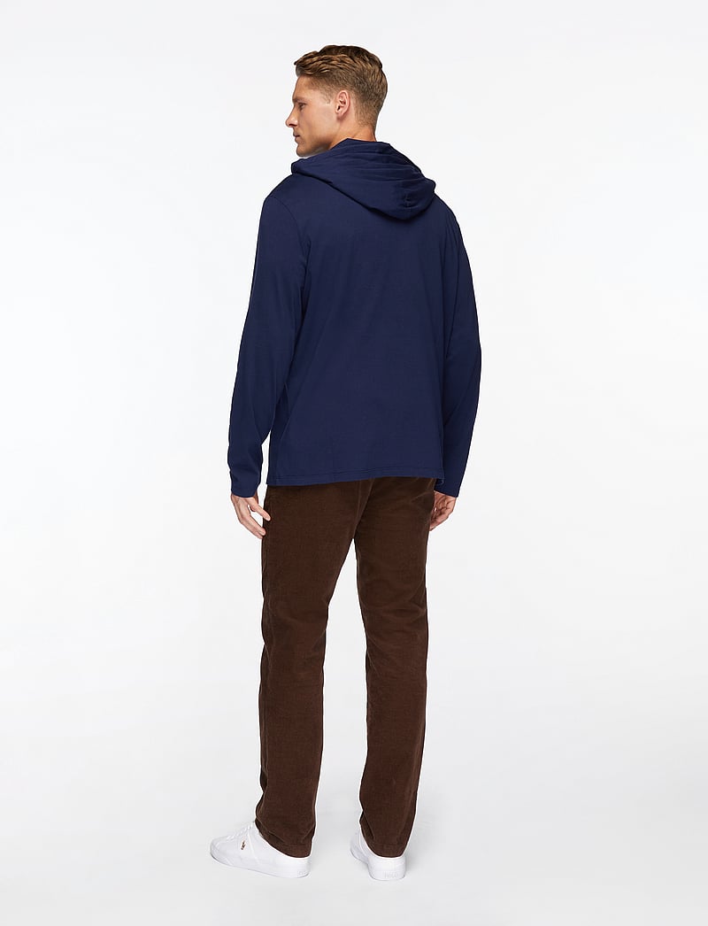 Polo Ralph Lauren - Polo Bear Jersey Hooded T-Shirt - kapuutsiga dressipluusid - refined navy - 4