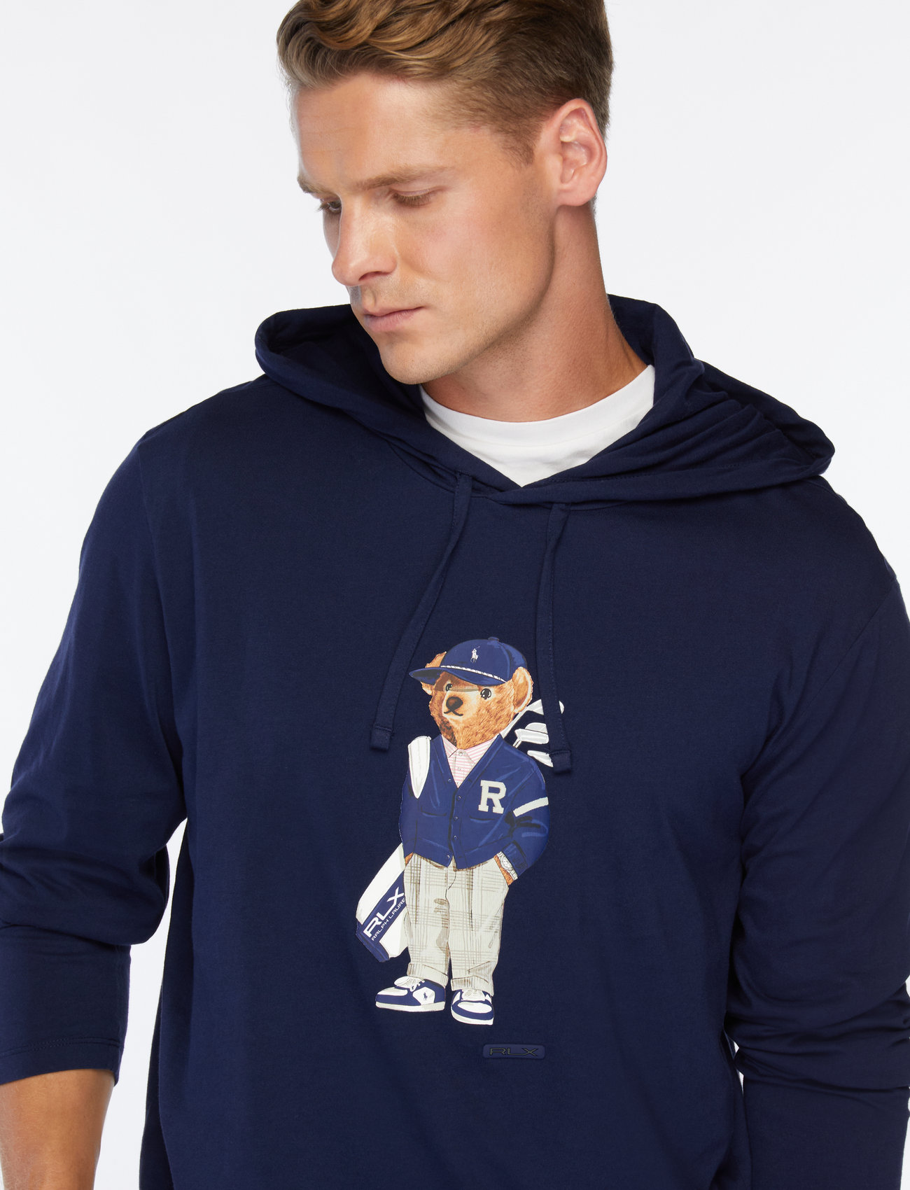 Polo Ralph Lauren - Polo Bear Jersey Hooded T-Shirt - kapuutsiga dressipluusid - refined navy - 5