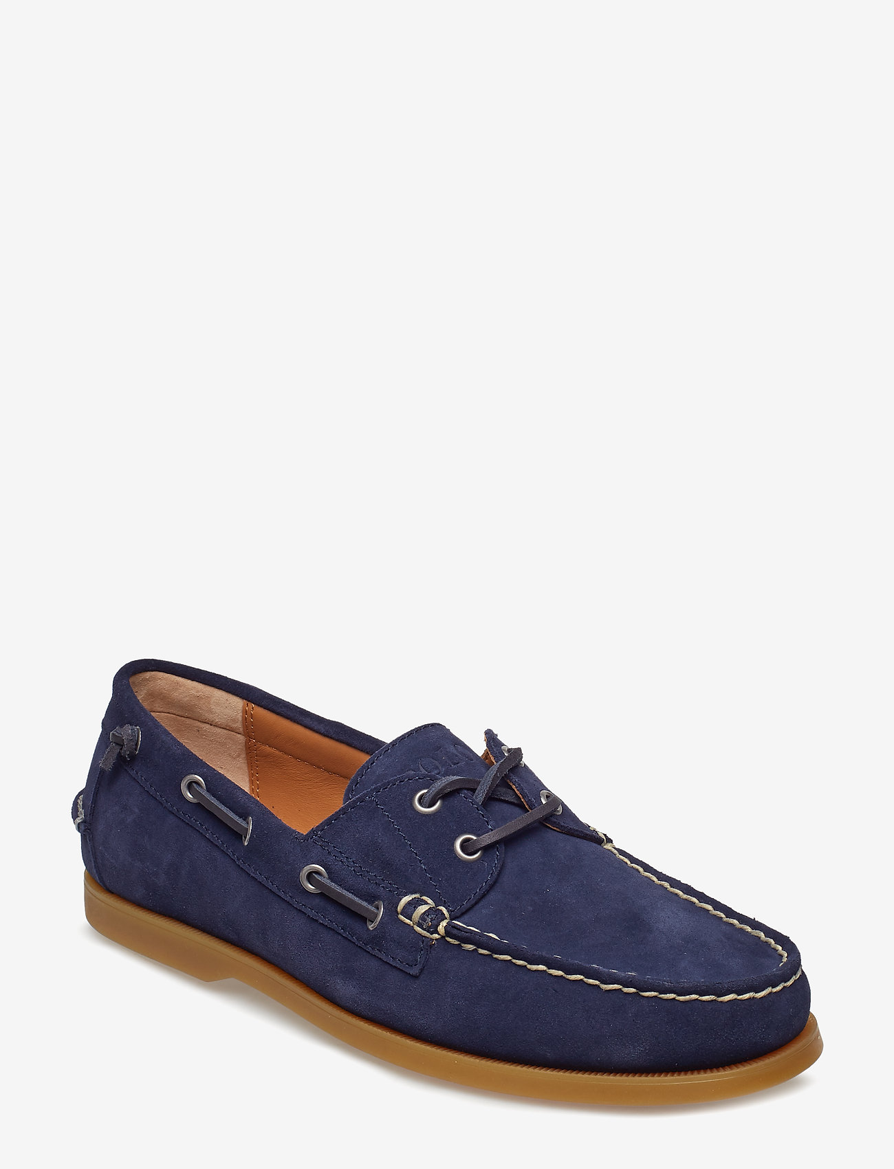 Polo Ralph Lauren - Merton Suede Boat Shoe - newport navy - 0