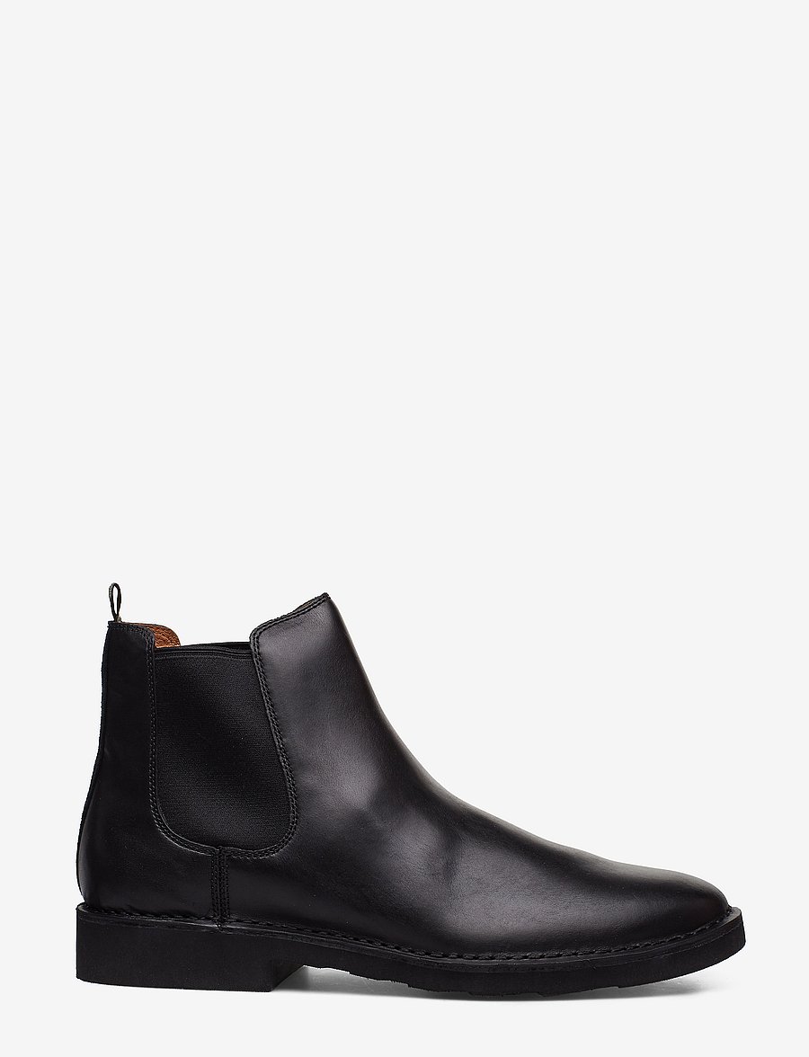 Polo Ralph Lauren - LEATHER-TALAN CHLSEA-BO-CSL - chelsea boots - black - 1