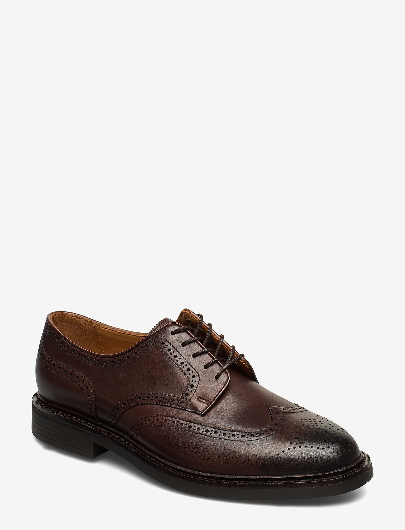 Polo Ralph Lauren - Asher Leather Wingtip - polo brown - 0