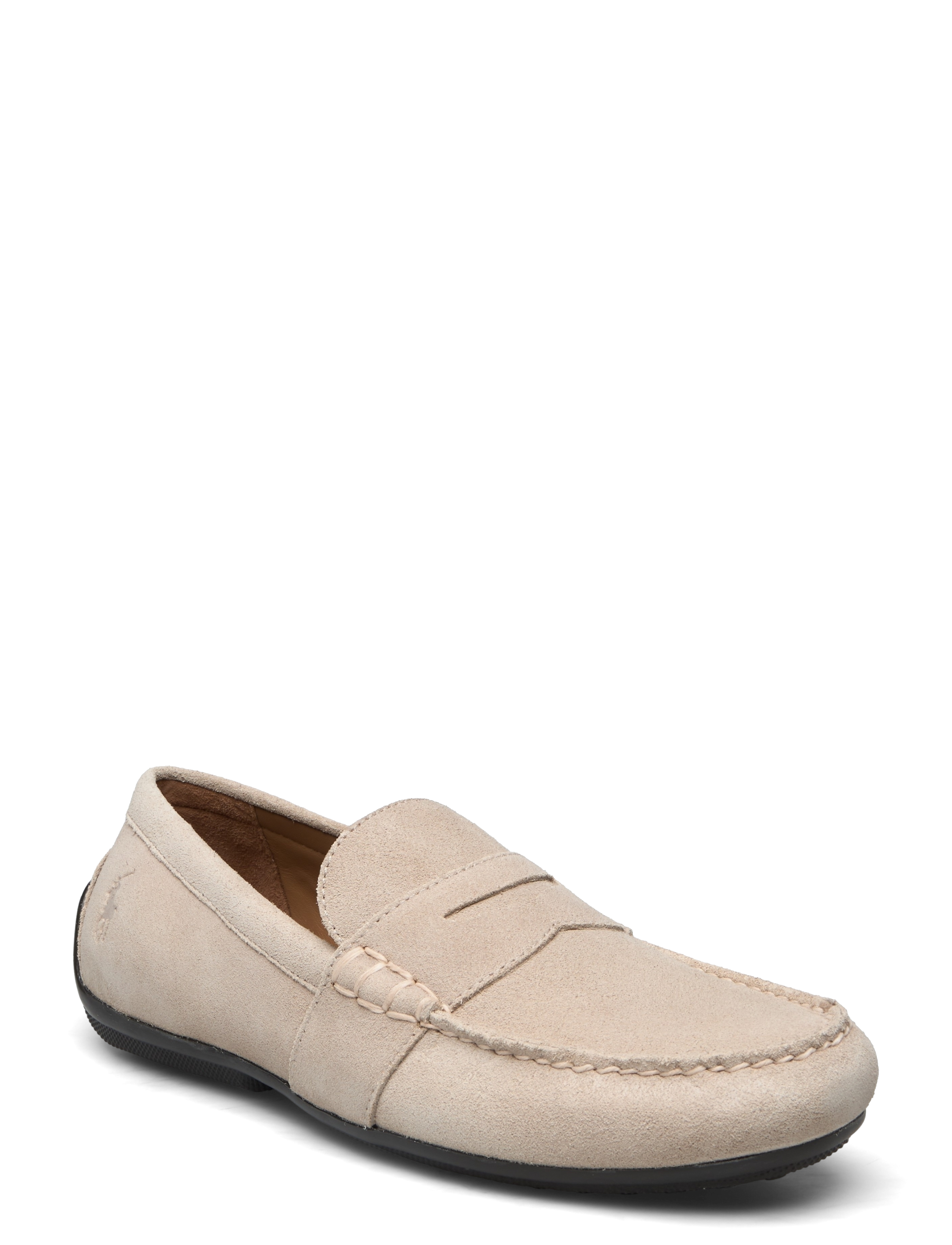 Polo Ralph Lauren Reynold Suede Driver, Mænd, Driver Loafer, Beige, Str: 40