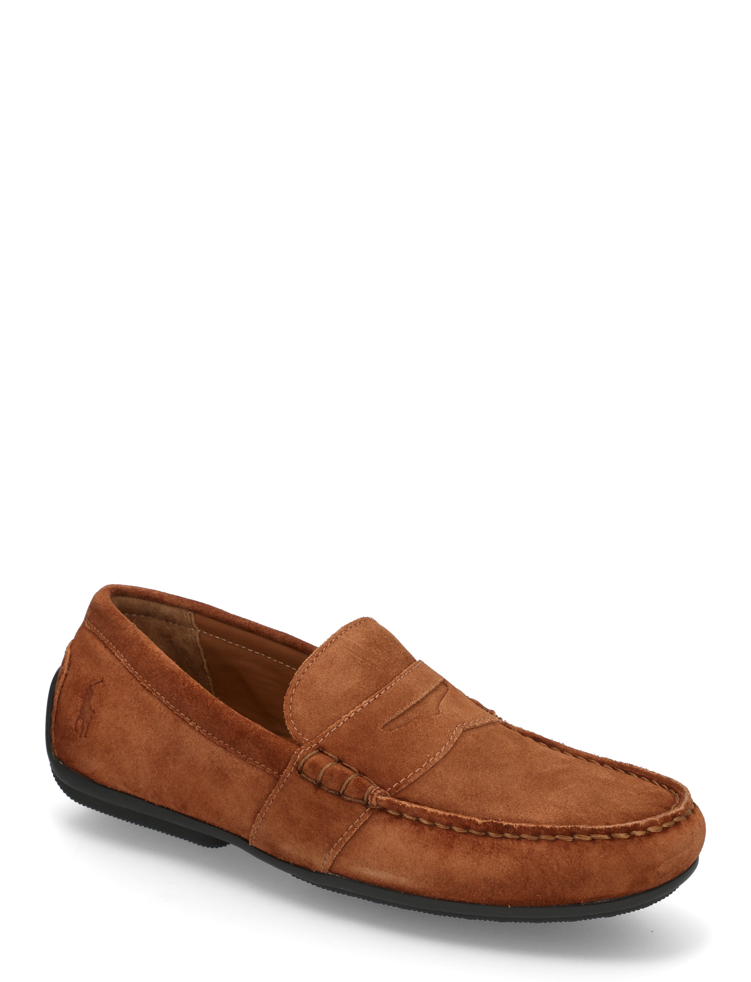 Polo Ralph Lauren Reynold Suede Driver, Mænd, Driver Loafer, Brun, Str: 44