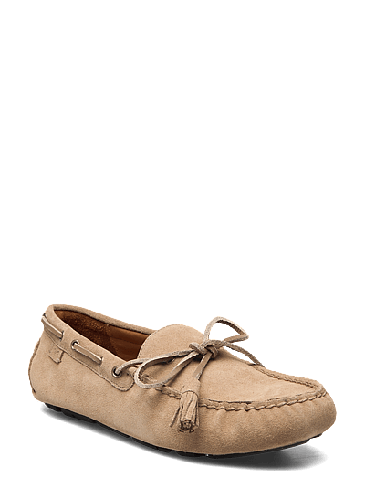Polo Ralph Lauren Anders Tasseled Suede Driver - Loafers - DIRTY BUCK / beige