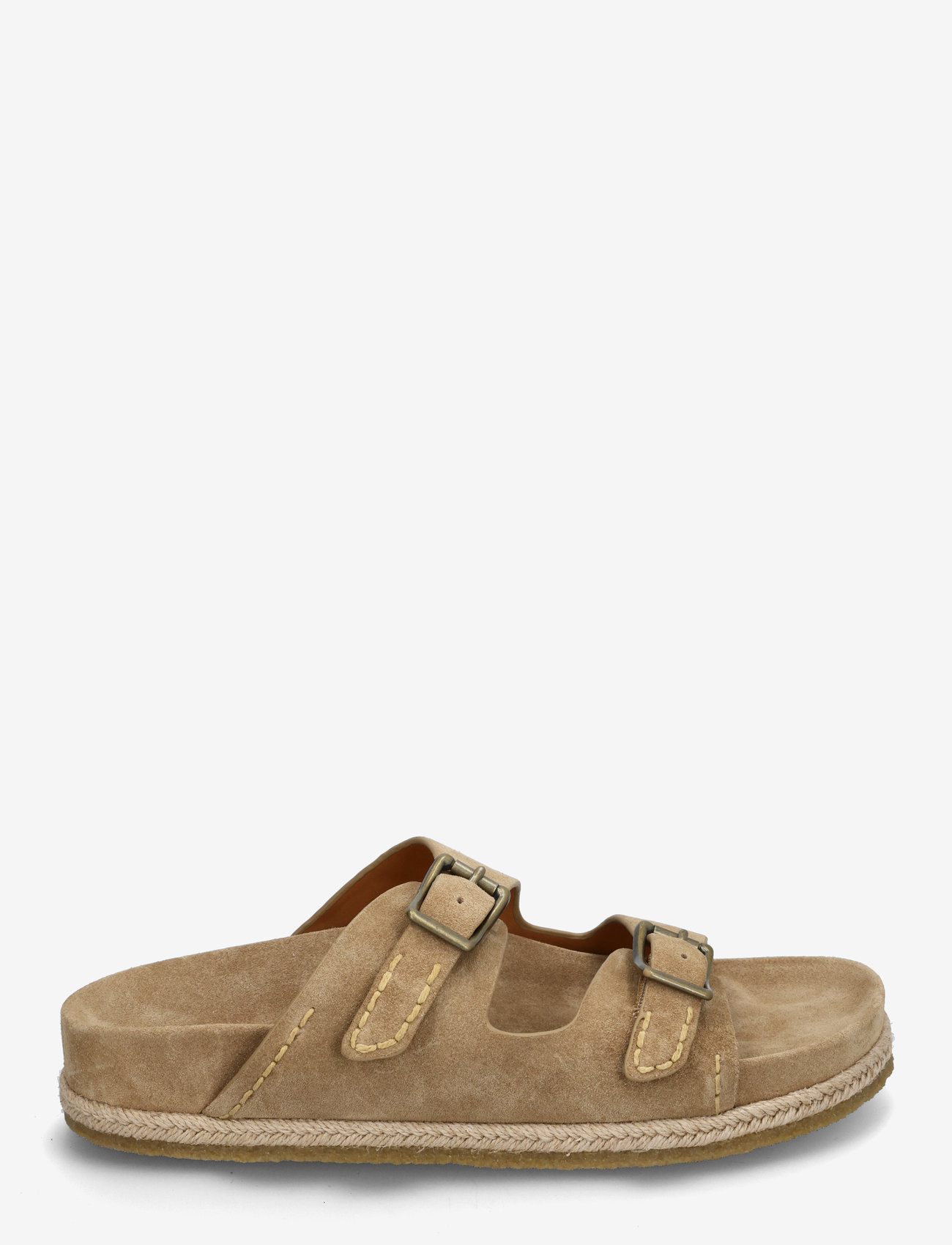 Polo Ralph Lauren - Turbach Suede Sandal - feriefavoritter - milkshake - 1