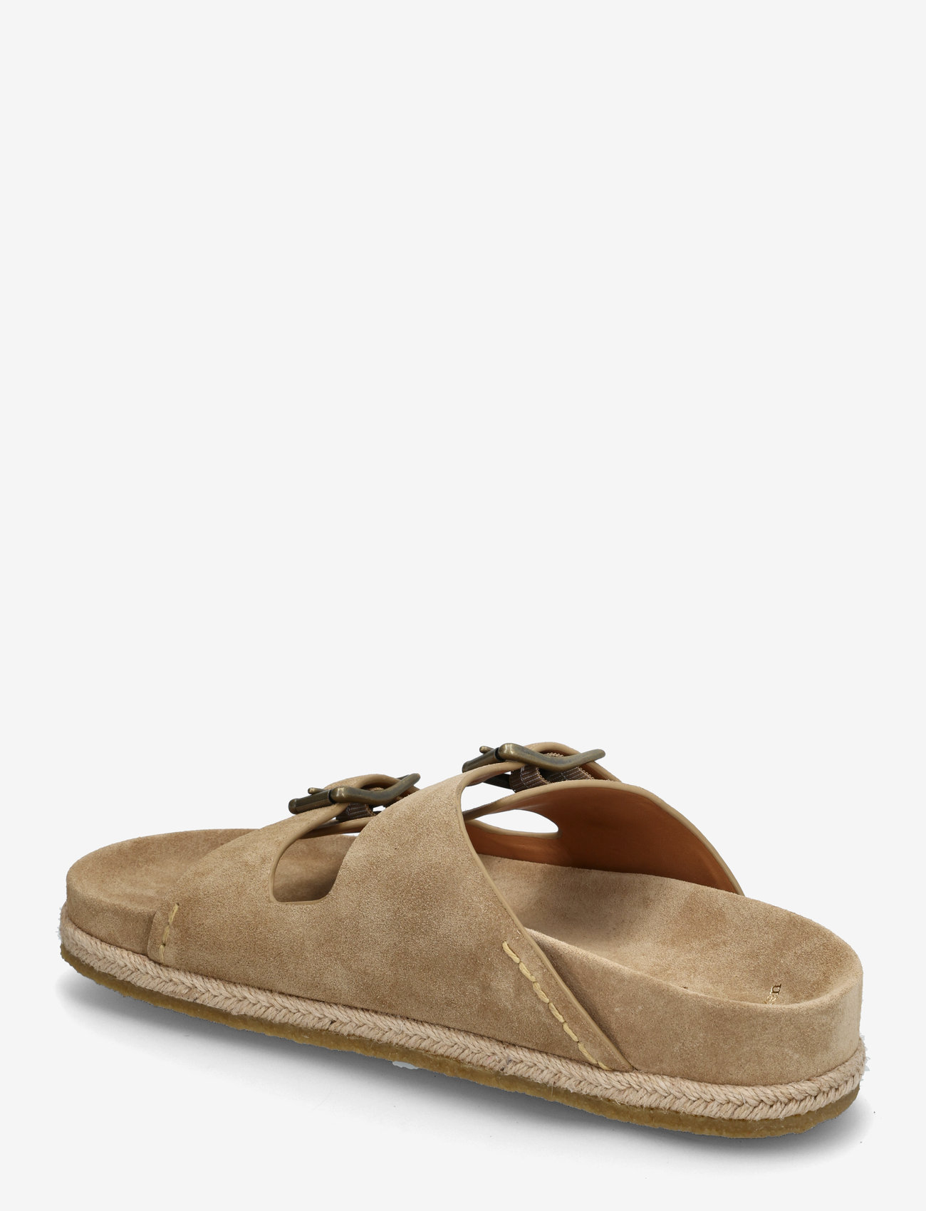 Polo Ralph Lauren - Turbach Suede Sandal - feriefavoritter - milkshake - 2