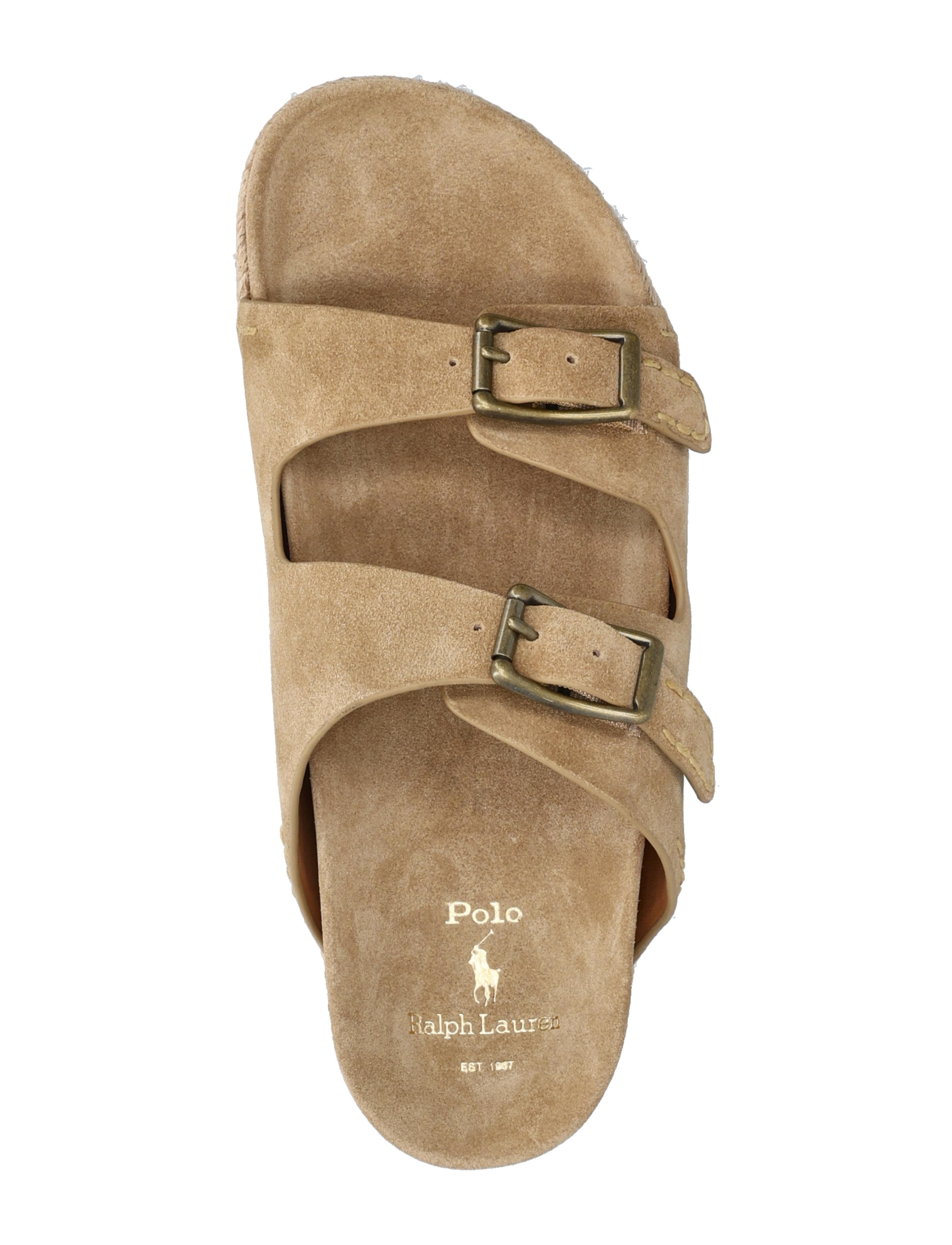 Polo Ralph Lauren - Turbach Suede Sandal - vacation essentials - milkshake - 3
