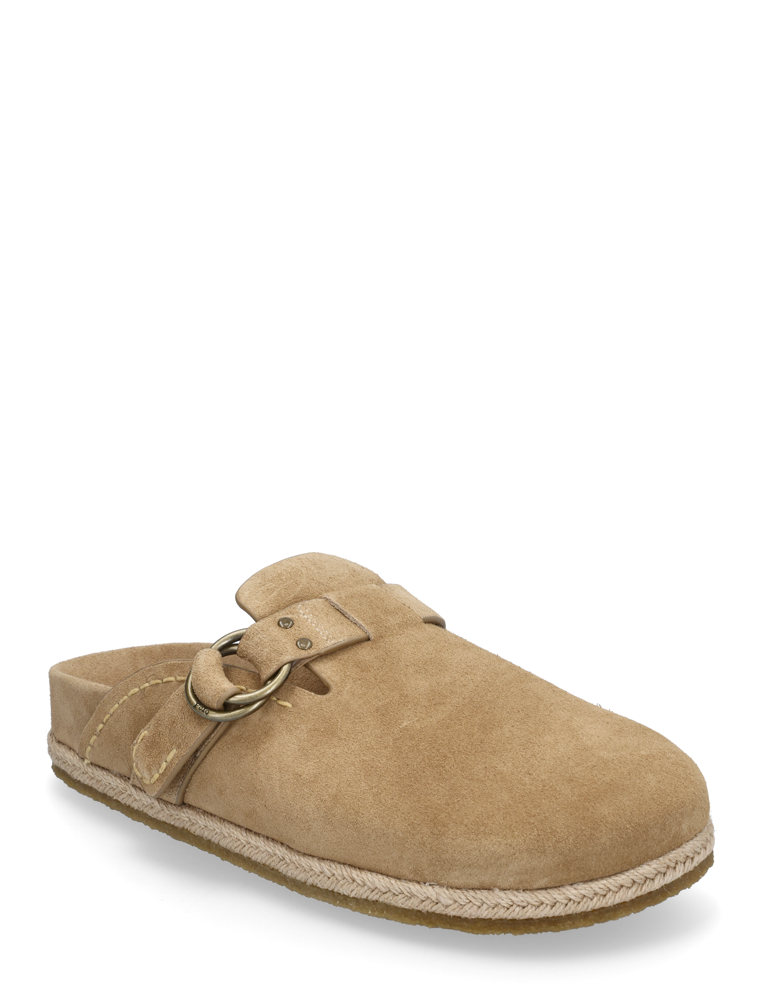 Polo Ralph Lauren Turbach Suede Clog Sandal - Mules & Clogs - MILKSHAKE / beige