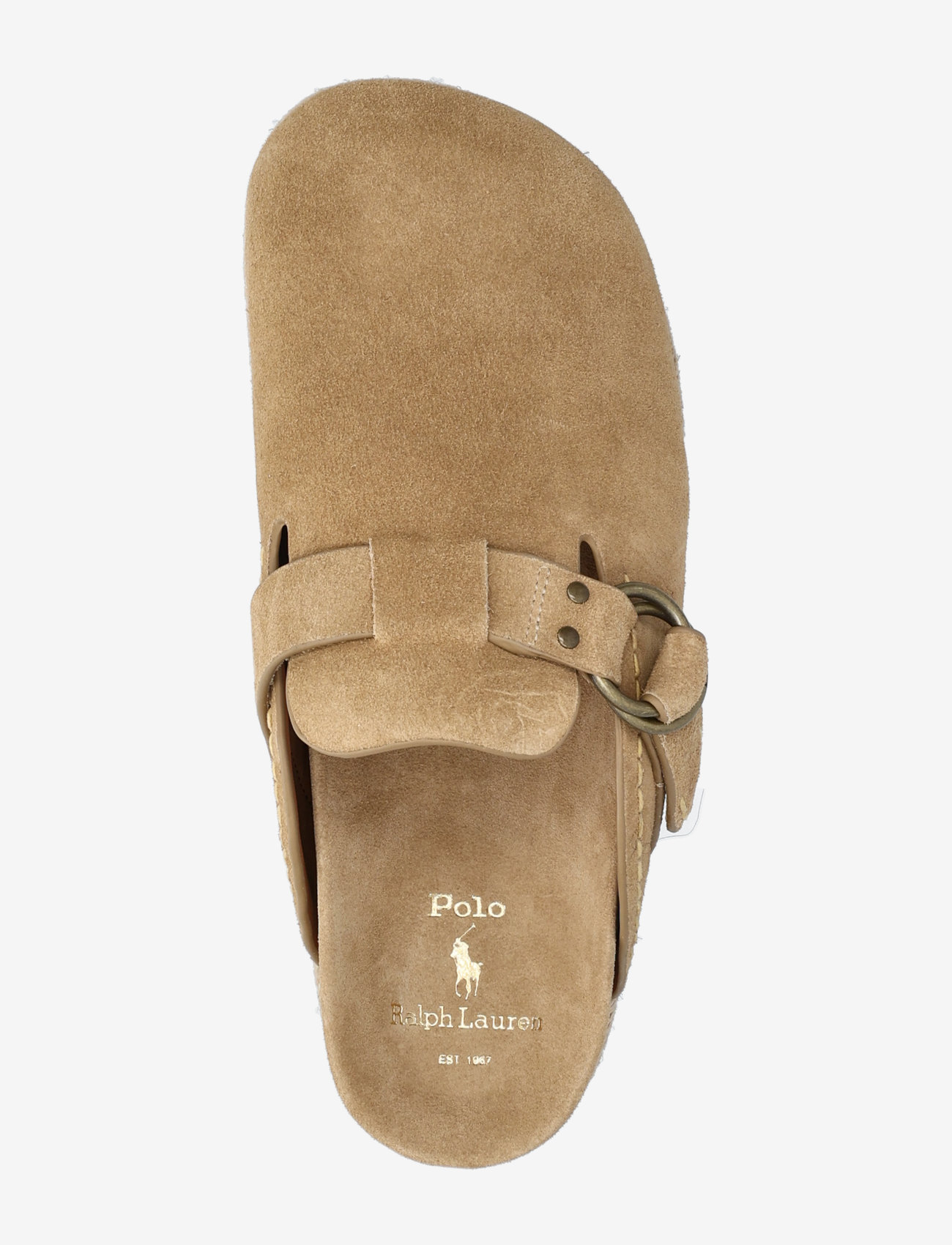 Polo Ralph Lauren - SUEDE-TURBACH CLOG-SN-CSL - verslaðu eftir tilefni - milkshake - 3