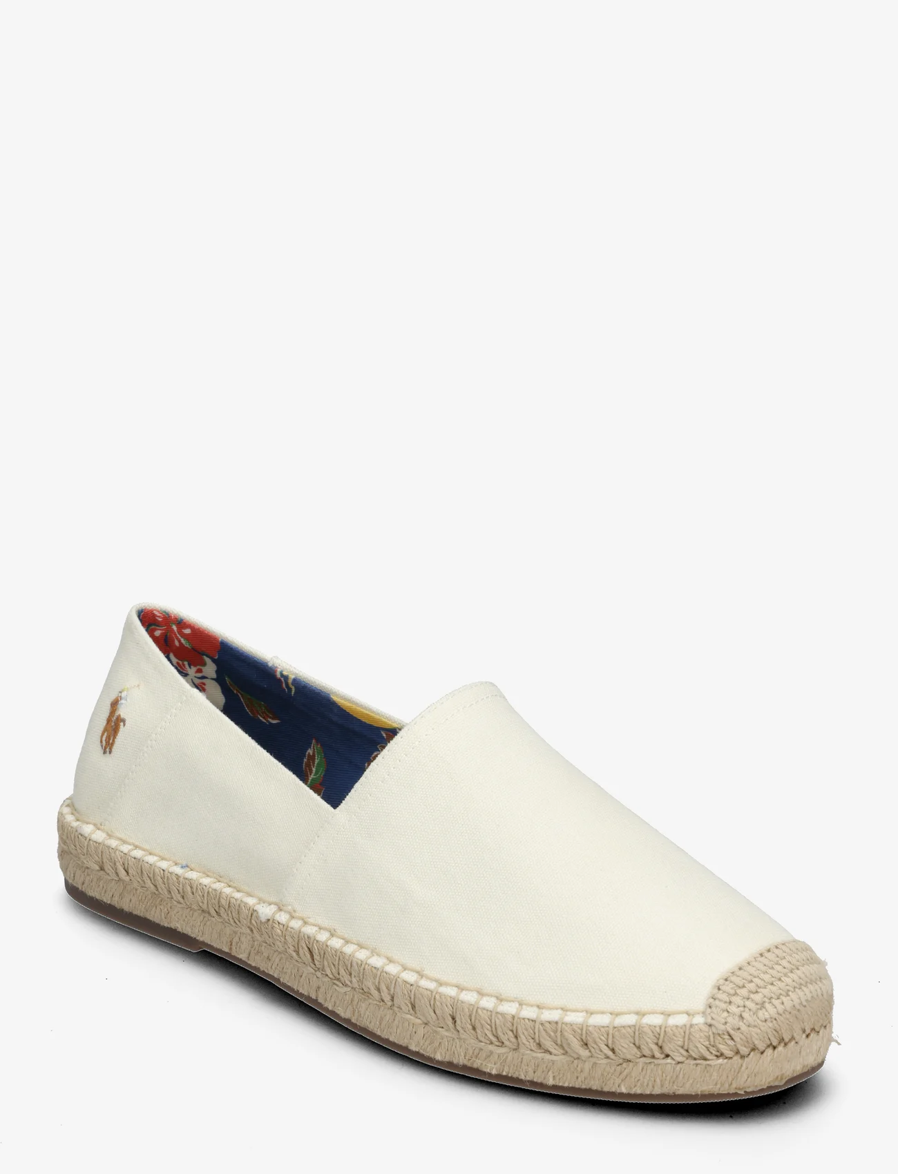 Polo Ralph Lauren - Cevio Washed Canvas Espadrille - slip on sneakers - cream - 0