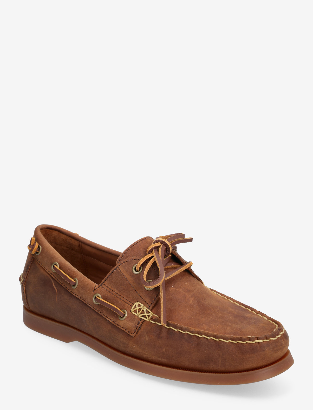 Polo Ralph Lauren - Merton Leather Boat Shoe - osta olukorra järgi - deep saddle - 0