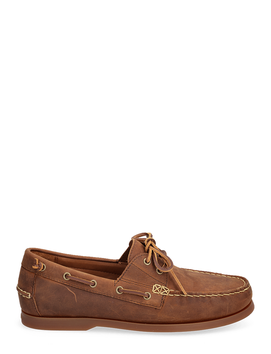 Polo Ralph Lauren - Merton Leather Boat Shoe - achetez selon l'occasion - deep saddle - 1