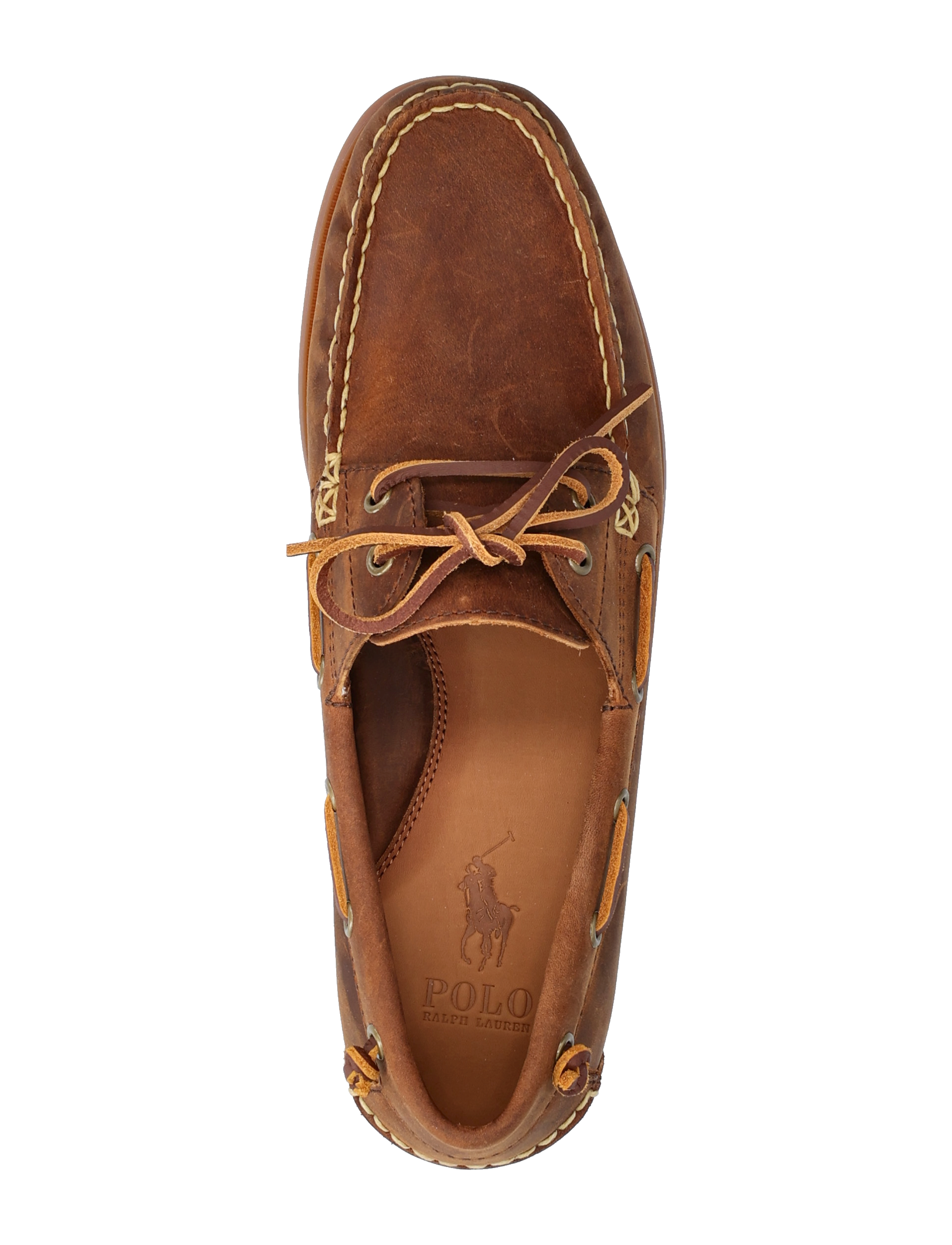 Polo Ralph Lauren - Merton Leather Boat Shoe - shoppa efter tillfälle - deep saddle - 3