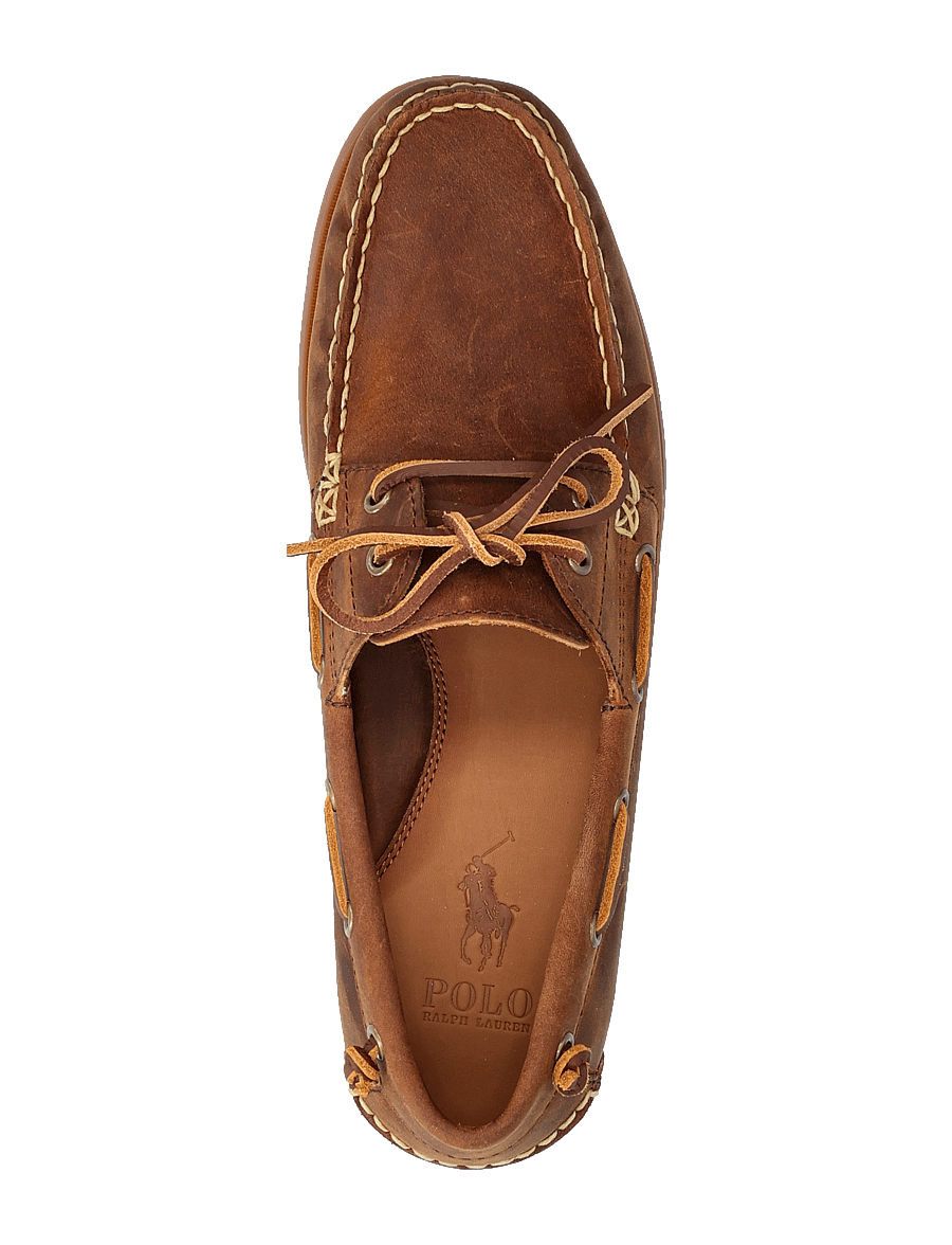 Polo Ralph Lauren - Merton Leather Boat Shoe - achetez selon l'occasion - deep saddle - 3