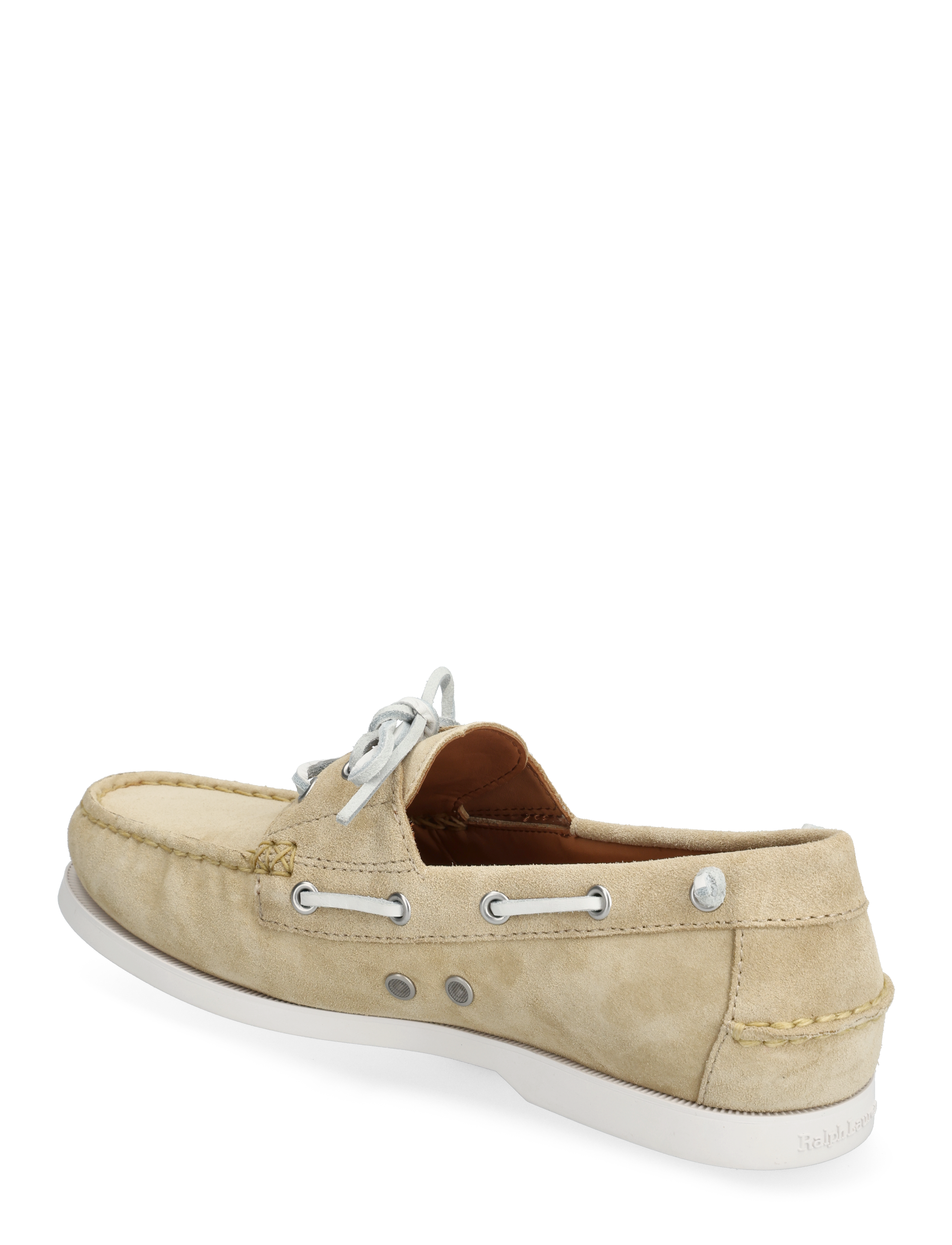 Polo Ralph Lauren - Merton Suede Boat Shoe - bone - 2
