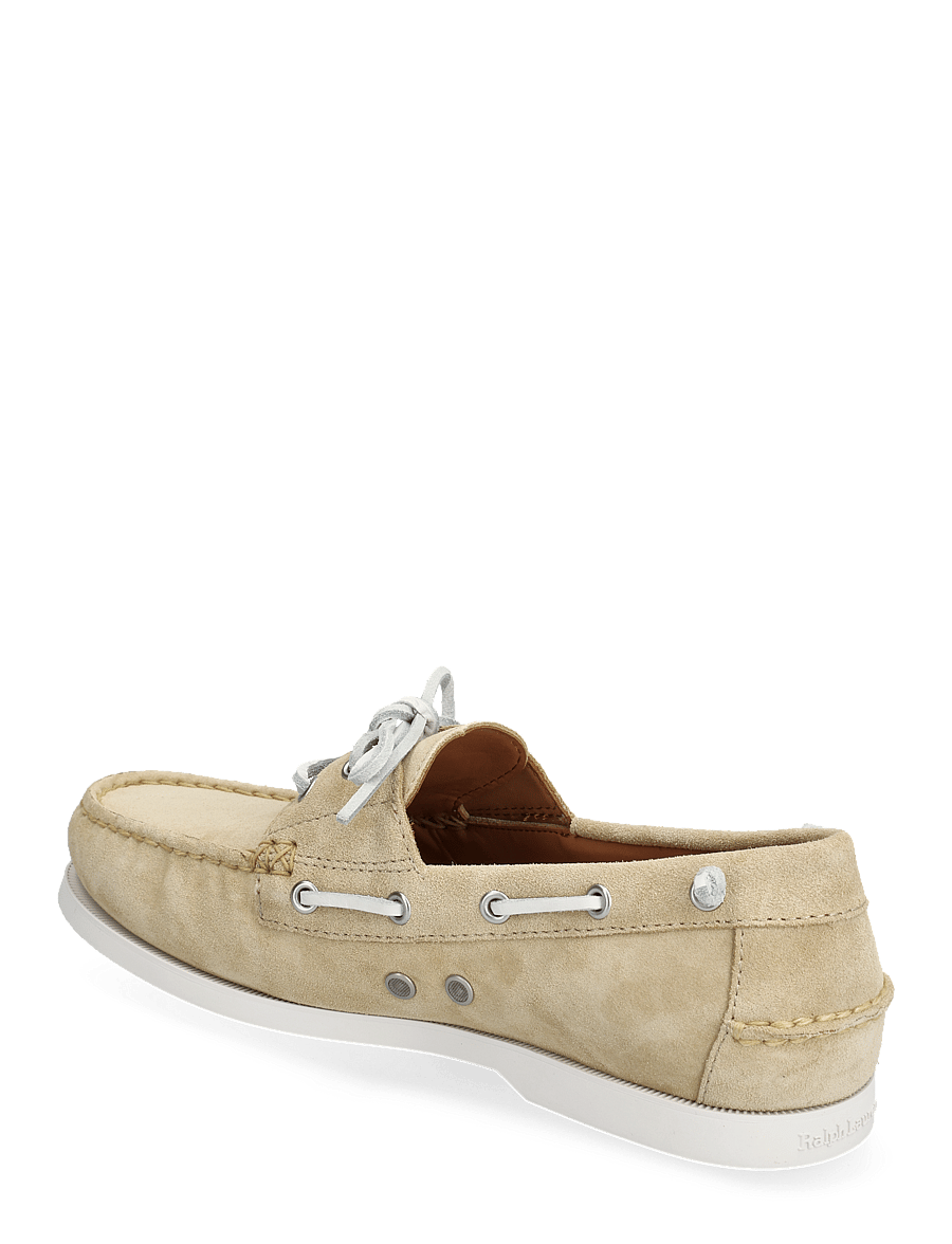 Polo Ralph Lauren - Merton Suede Boat Shoe - bone - 2