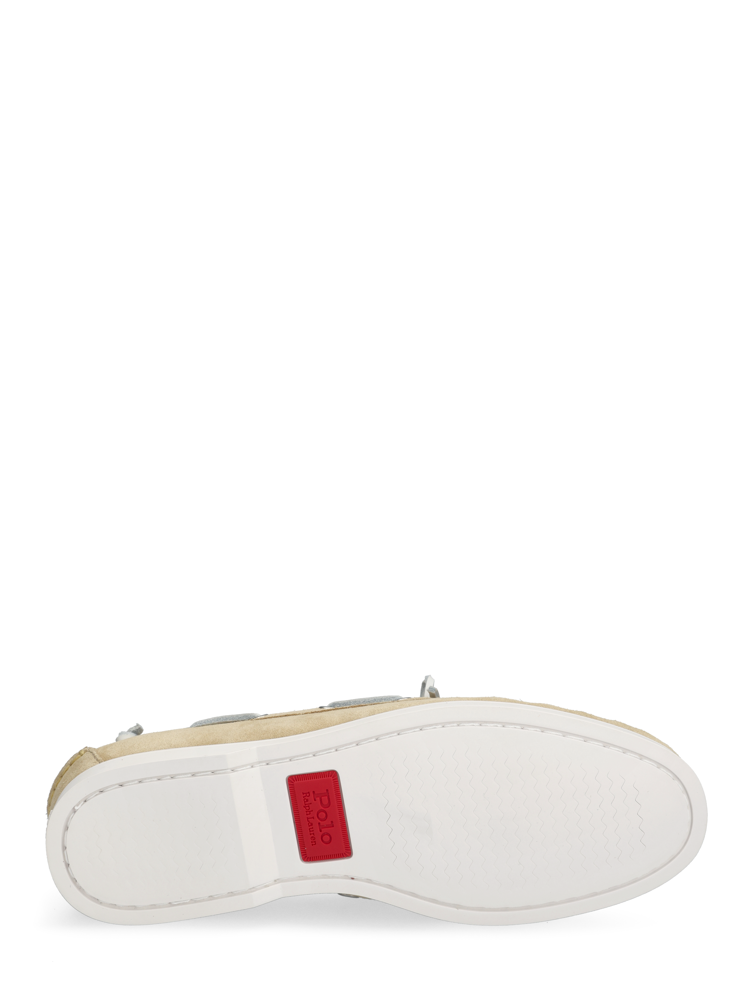 Polo Ralph Lauren - Merton Suede Boat Shoe - bone - 4