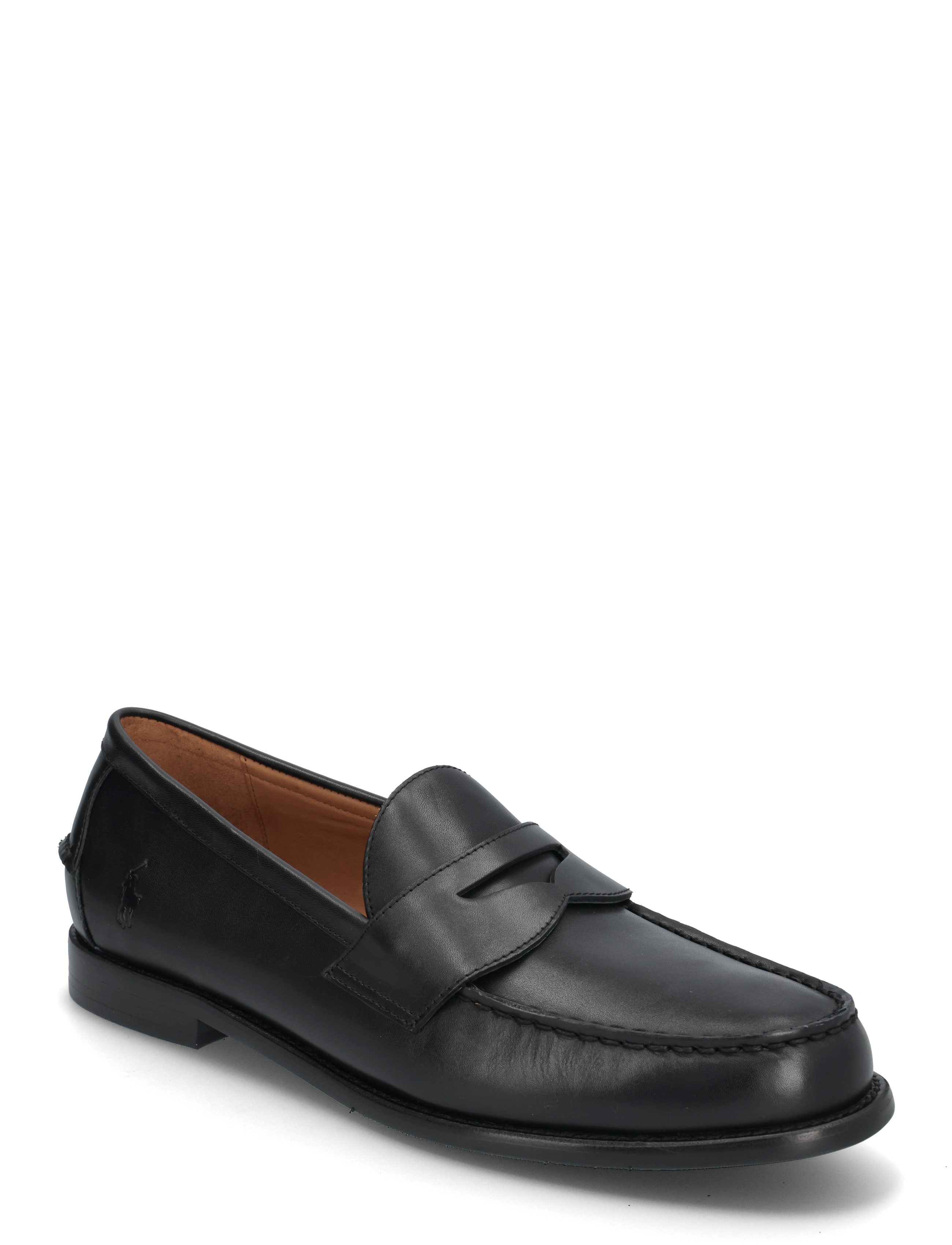 Polo Ralph Lauren Alston Leather Penny Loafer - Schuhe - BLACK / black
