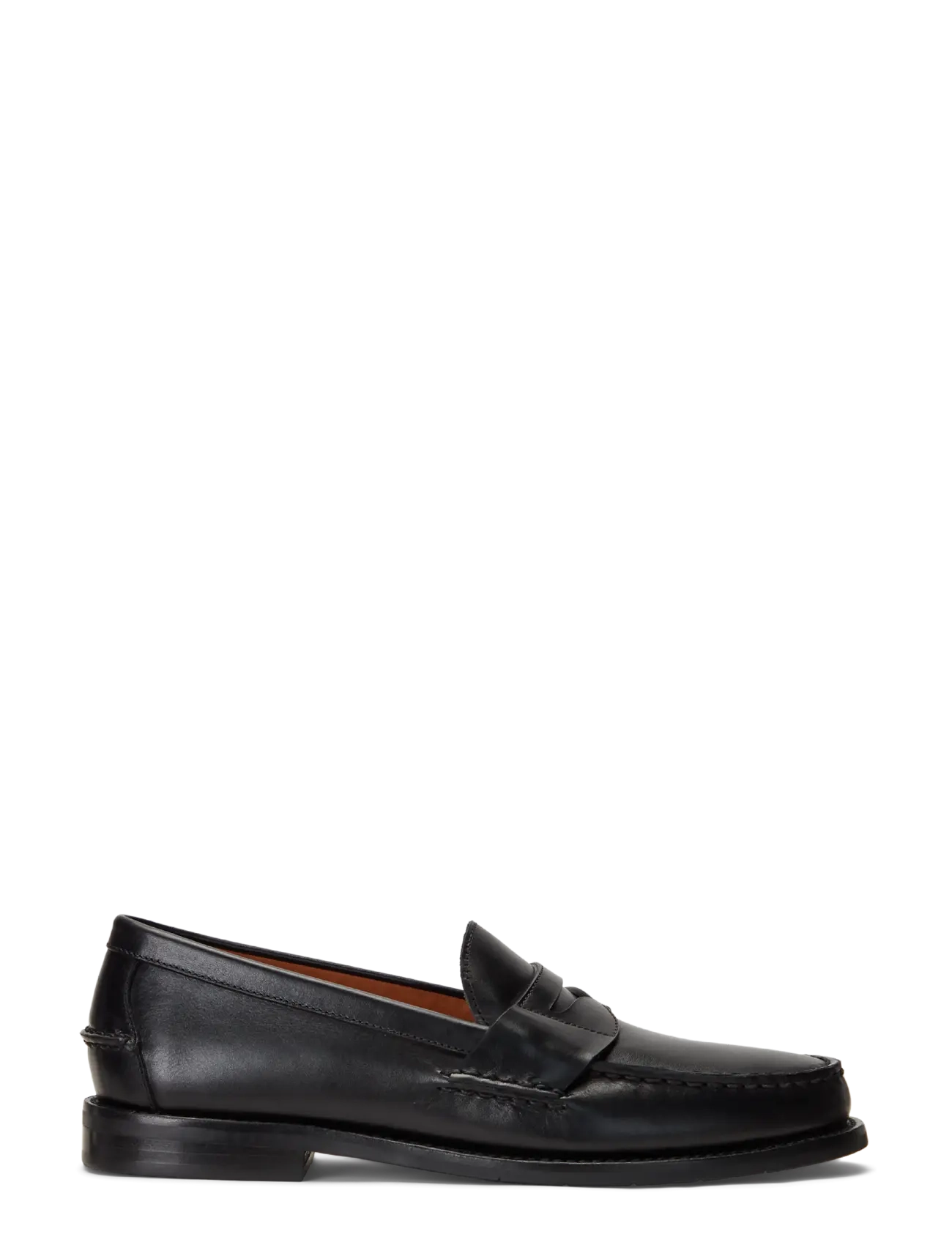 Polo Ralph Lauren Alston Leather Penny Loafer - Shoes - BLACK / black