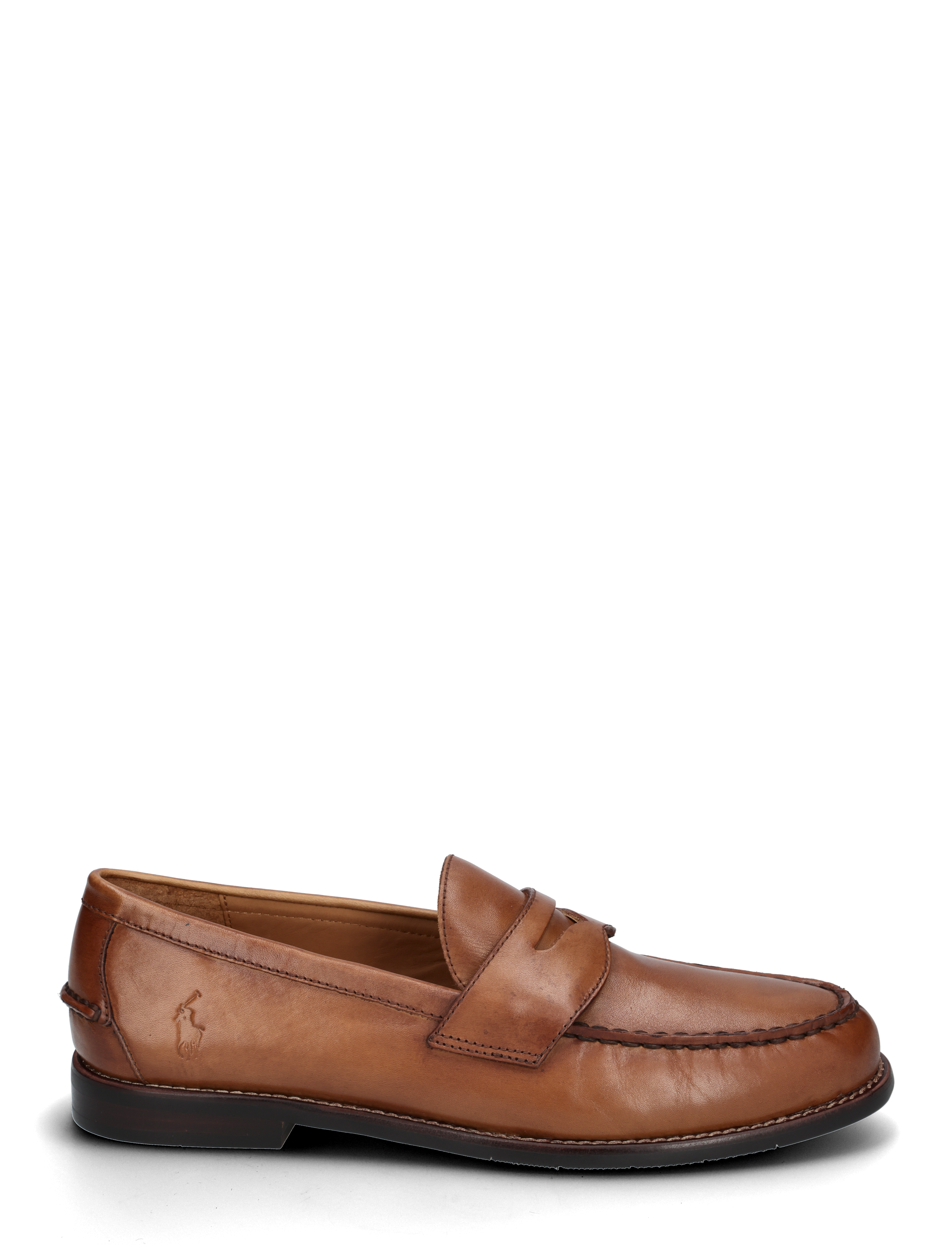 Polo Ralph Lauren - Alston Leather Penny Loafer - verslaðu eftir tilefni - tan - 1