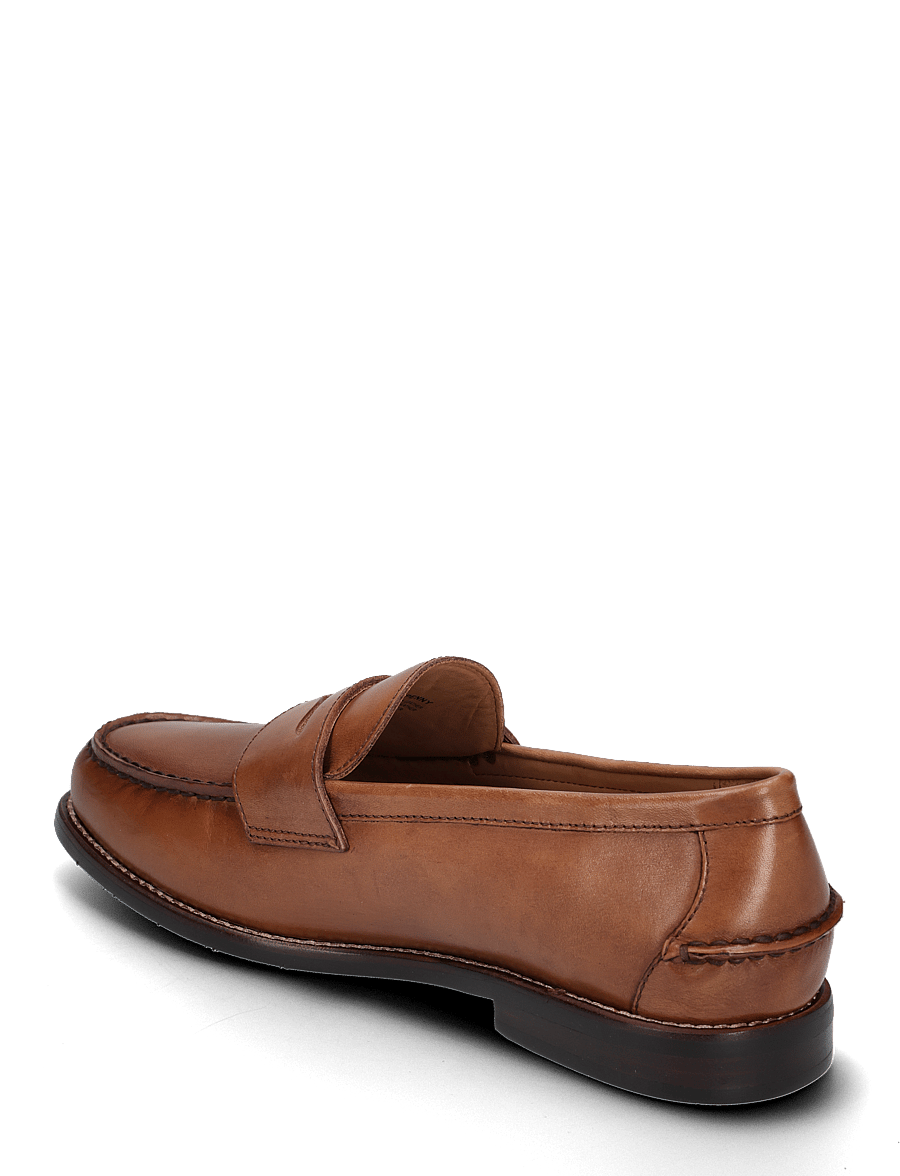 Polo Ralph Lauren - Alston Leather Penny Loafer - verslaðu eftir tilefni - tan - 2