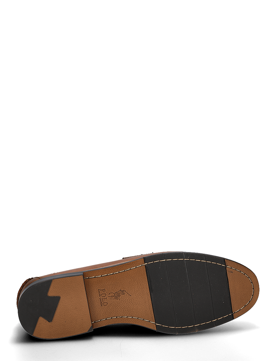 Polo Ralph Lauren - Alston Leather Penny Loafer - verslaðu eftir tilefni - tan - 4