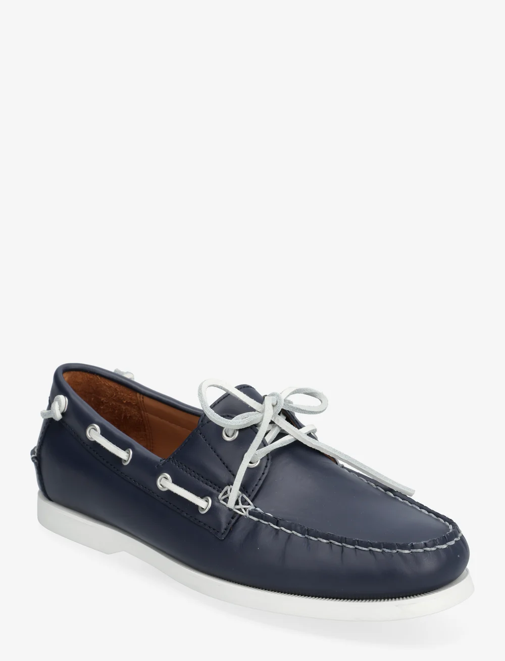 Polo Ralph Lauren Merton Leather Boat Shoe Boat shoes Boozt