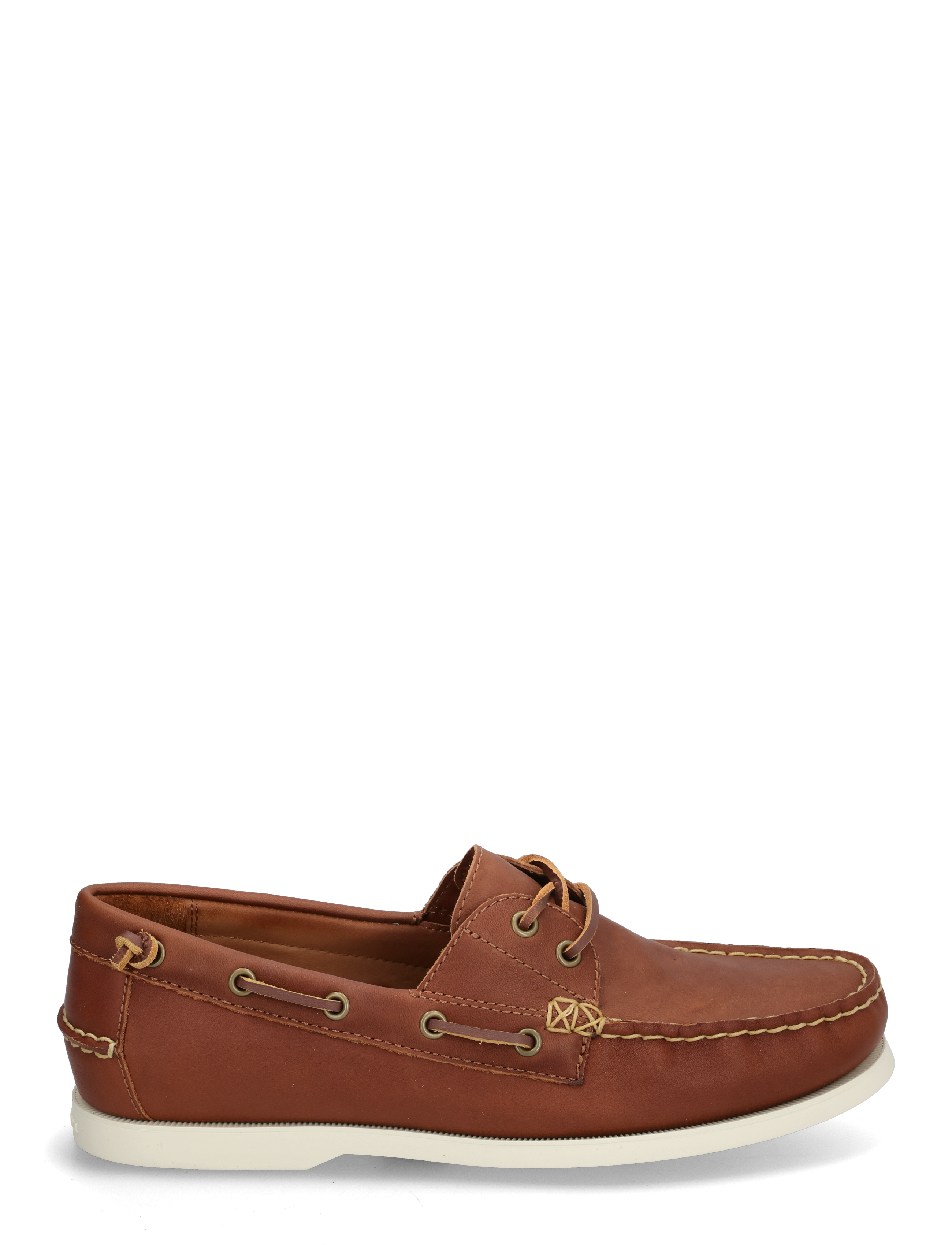 Merton Color-Blocked Leather Boat Shoe 2