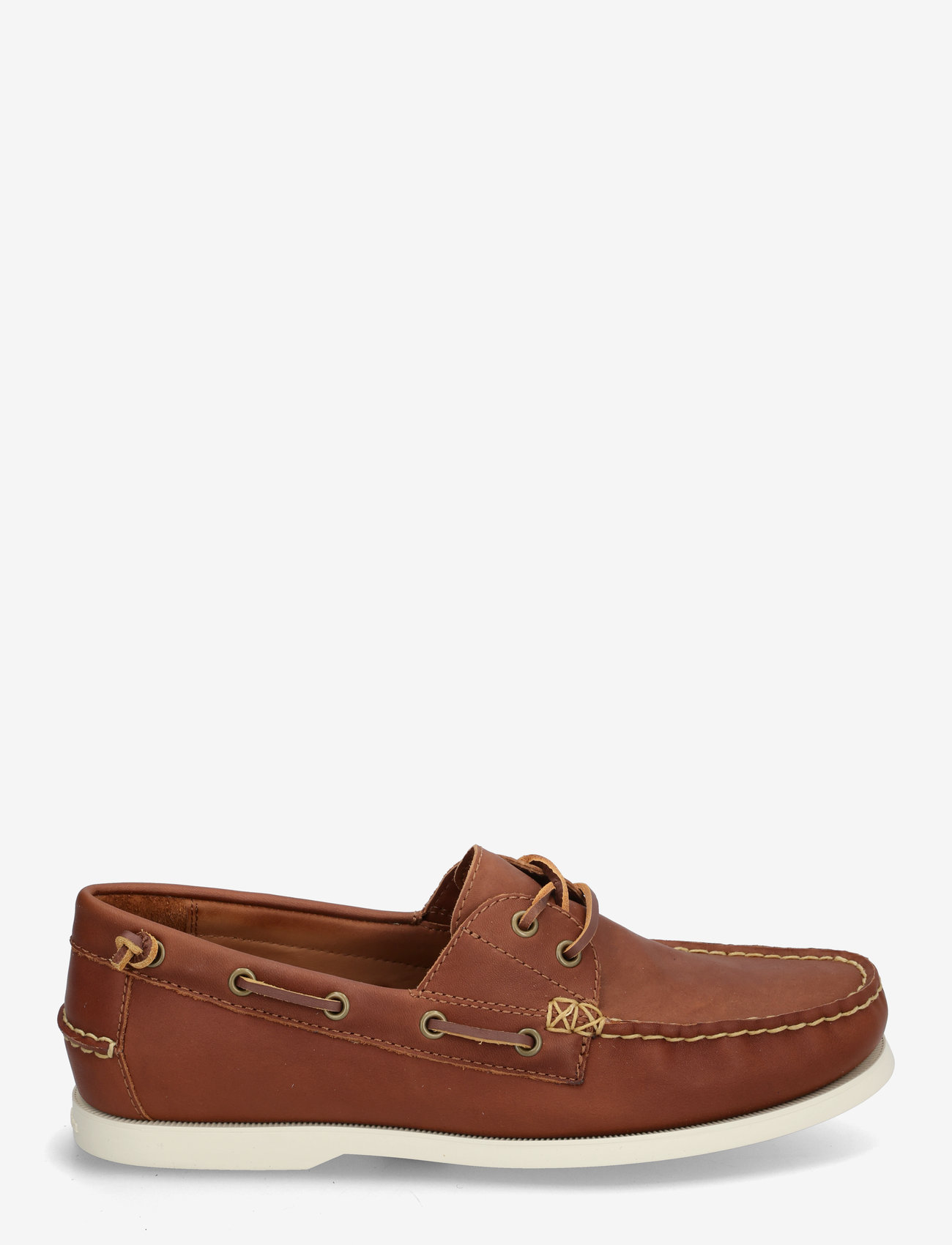 Polo Ralph Lauren - Merton Color-Blocked Leather Boat Shoe - iepirkties noteiktam pasākumam - tan - 1