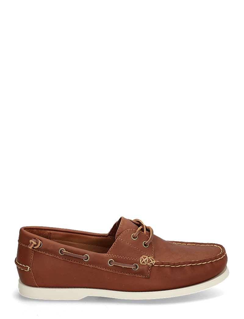 Polo Ralph Lauren - Merton Color-Blocked Leather Boat Shoe - iepirkties noteiktam pasākumam - tan - 1