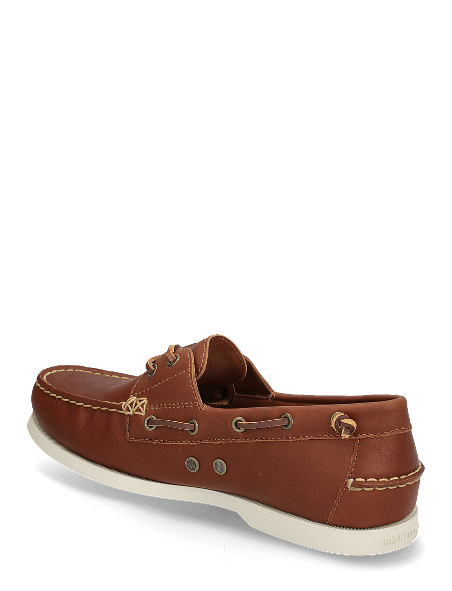 Polo Ralph Lauren - Merton Color-Blocked Leather Boat Shoe - nach anlass kaufen - tan - 2