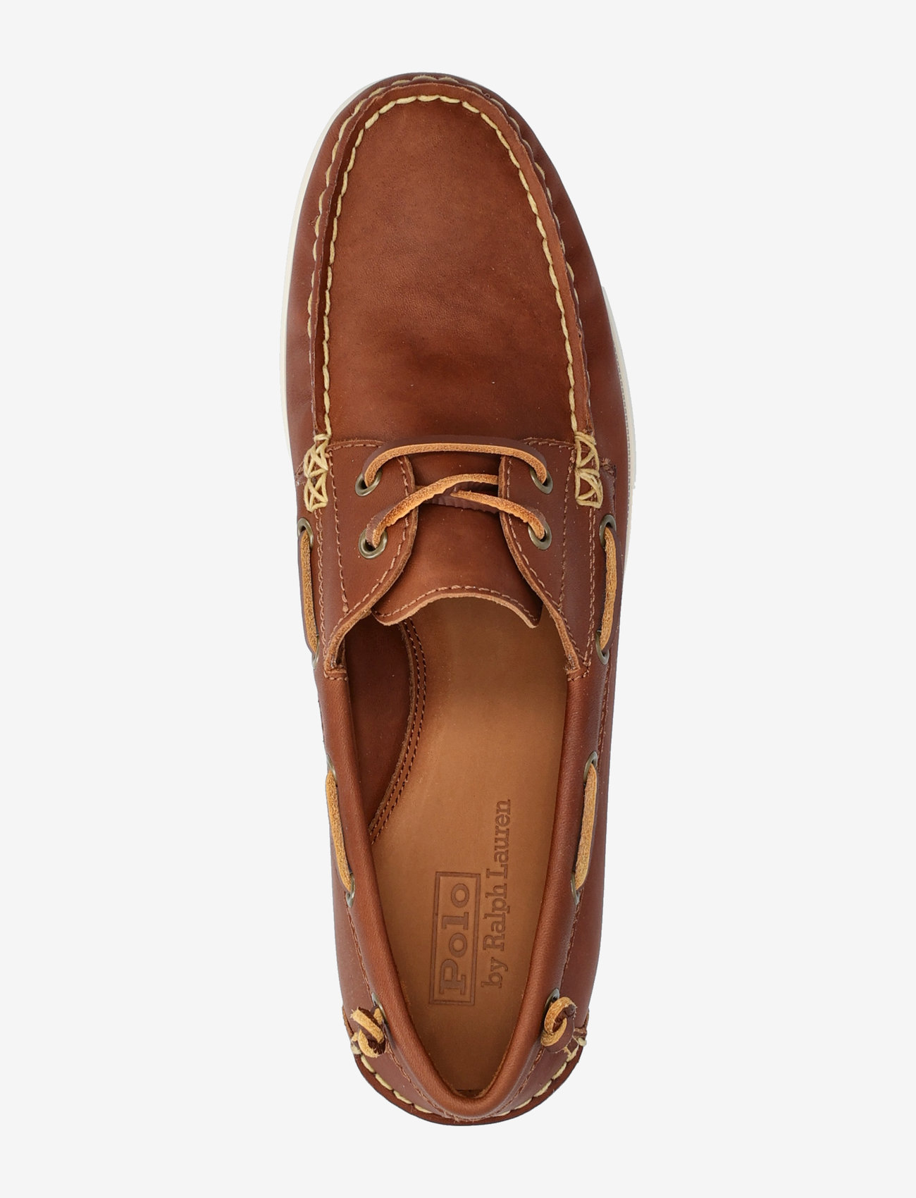 Polo Ralph Lauren - Merton Color-Blocked Leather Boat Shoe - iepirkties noteiktam pasākumam - tan - 3