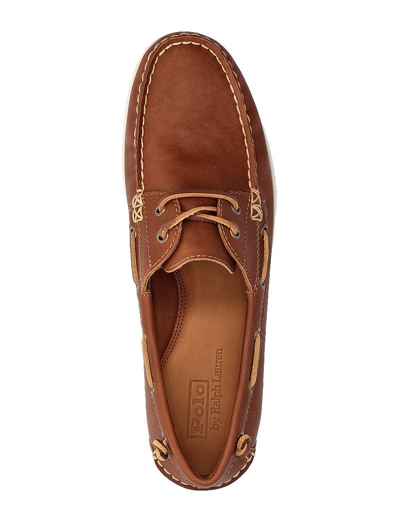Polo Ralph Lauren - Merton Color-Blocked Leather Boat Shoe - iepirkties noteiktam pasākumam - tan - 3