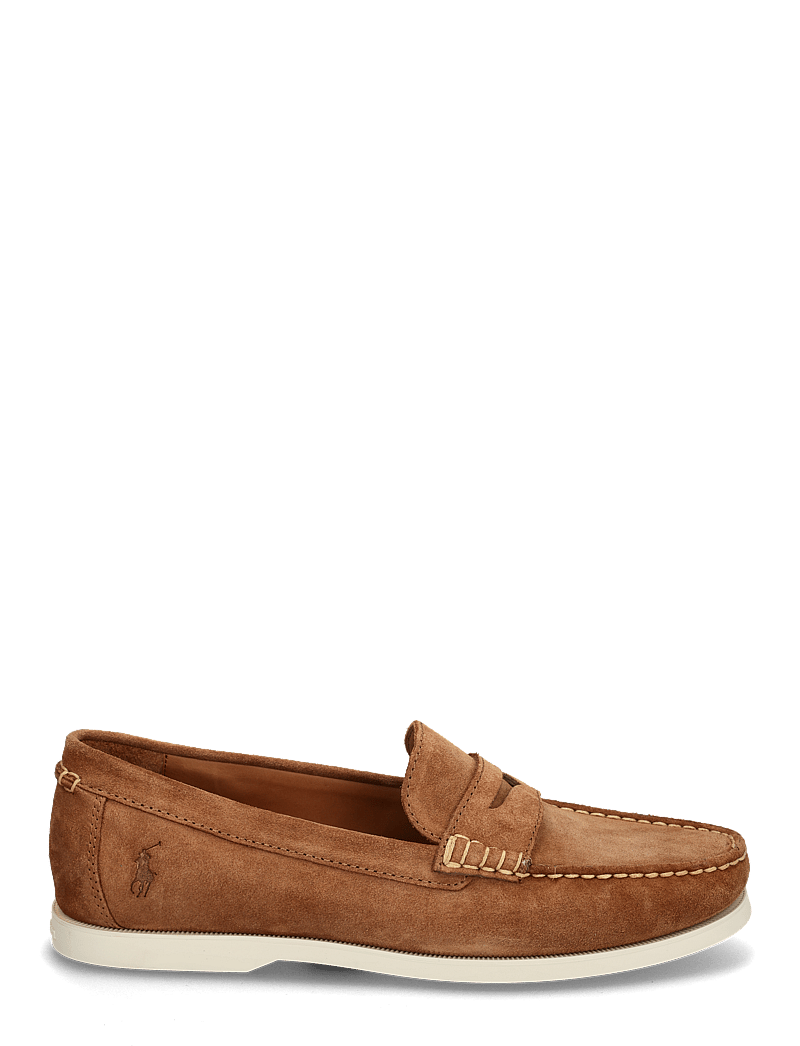 Polo Ralph Lauren - Merton Suede Penny Loafer - teak - 1