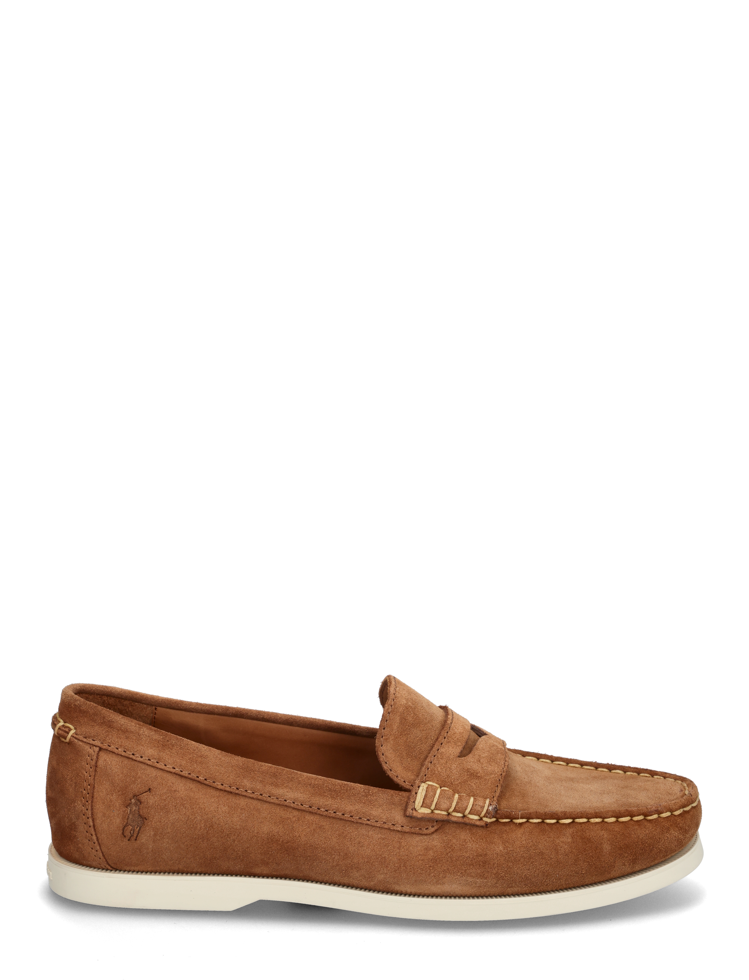 Polo Ralph Lauren - Merton Suede Penny Loafer - teak - 1