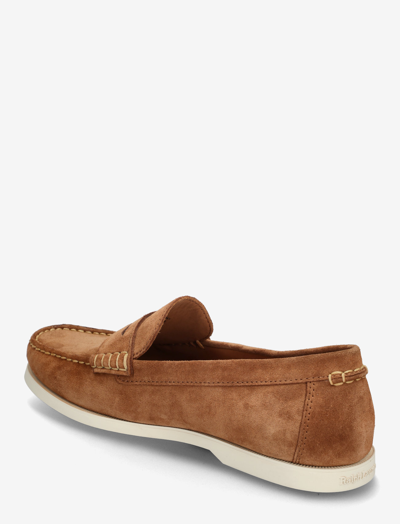 Polo Ralph Lauren - Merton Suede Penny Loafer - teak - 2