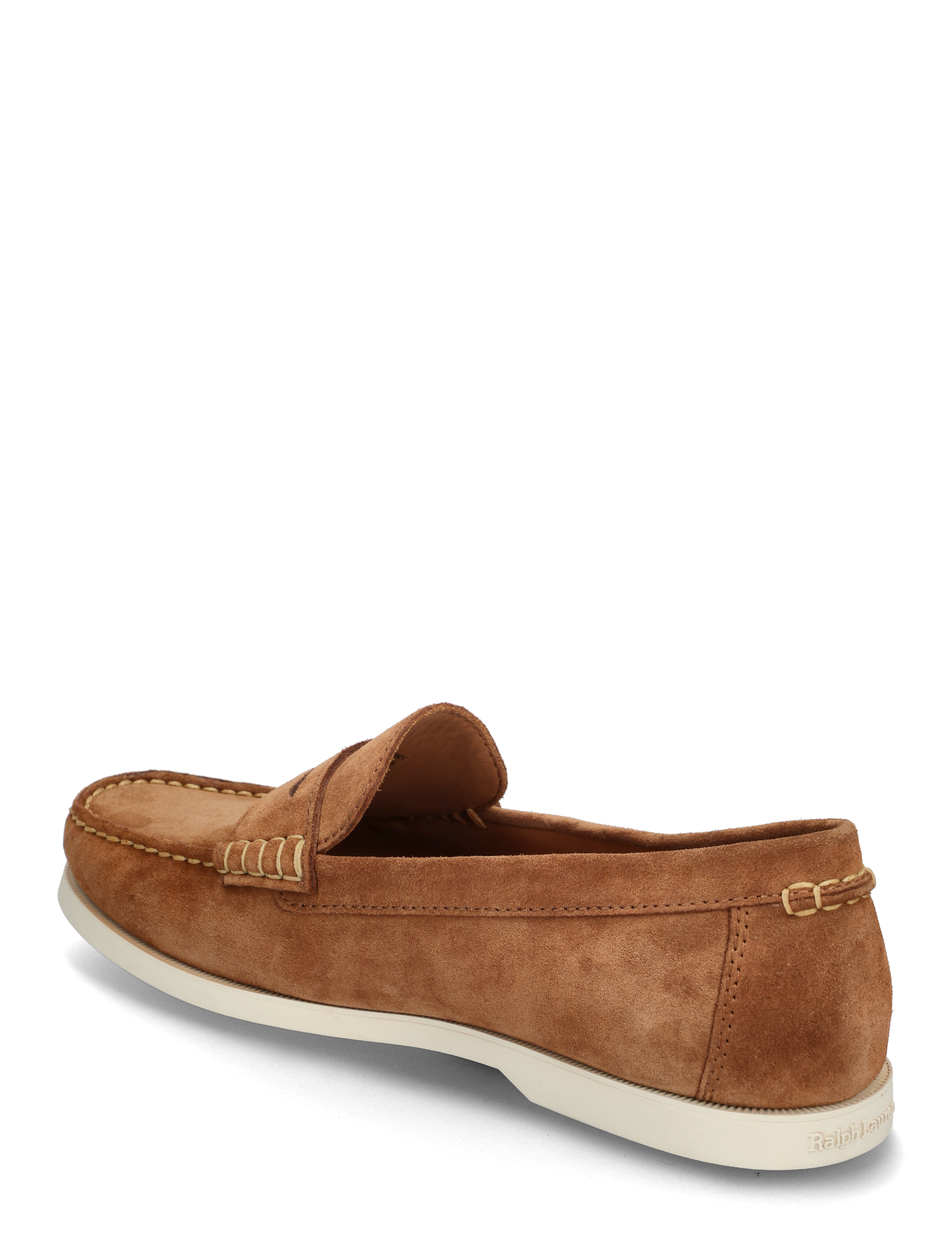 Polo Ralph Lauren - Merton Suede Penny Loafer - teak - 2