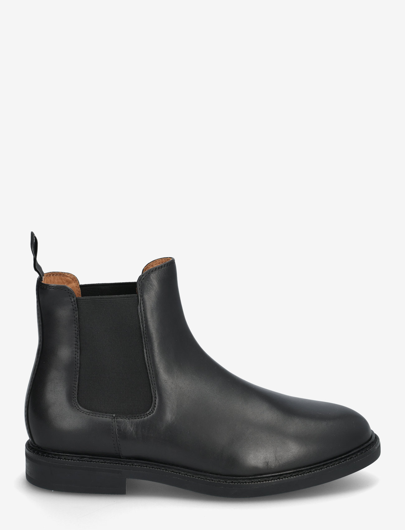 Polo Ralph Lauren - Asher Leather Chelsea Boot - chelsea boots - black - 1