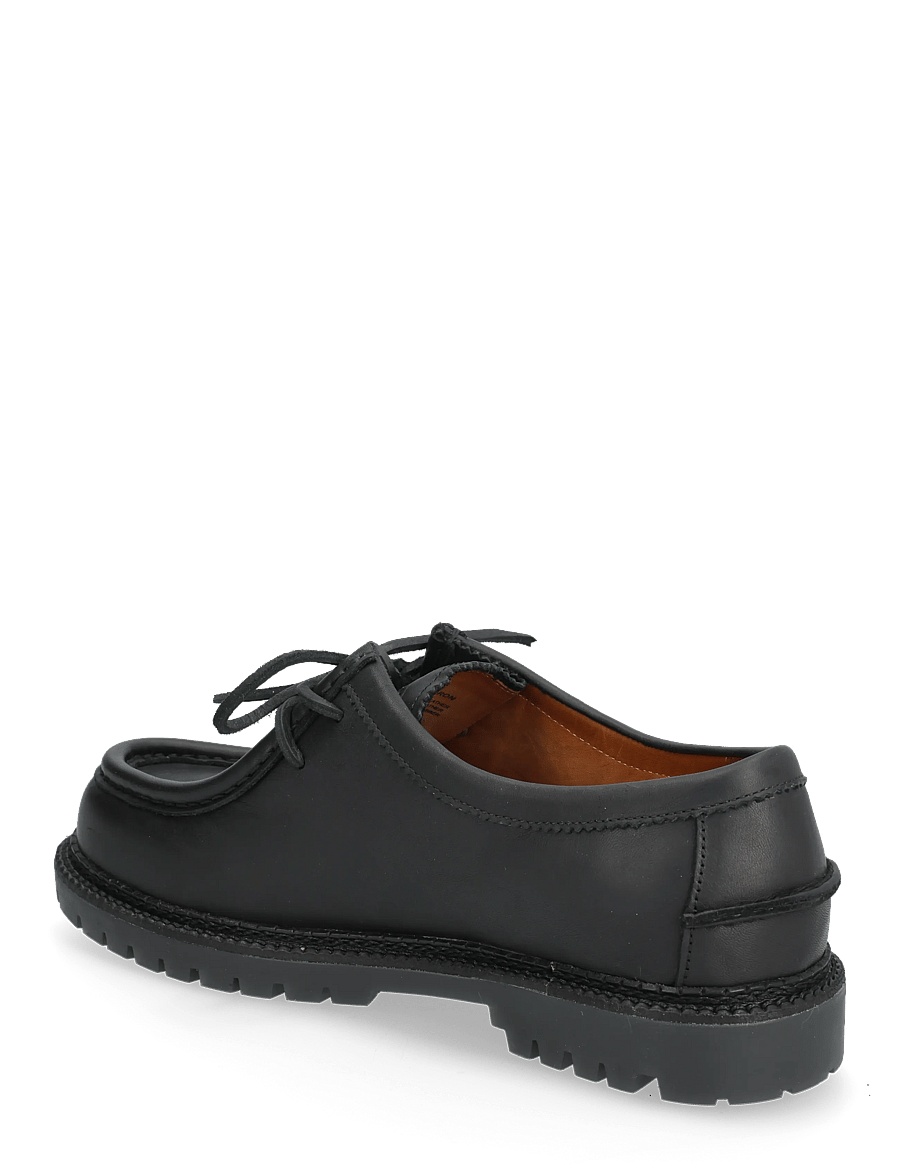 Polo Ralph Lauren - Jett Lug-Sole Leather Moc-Toe Shoe - moc toe skor - black - 2
