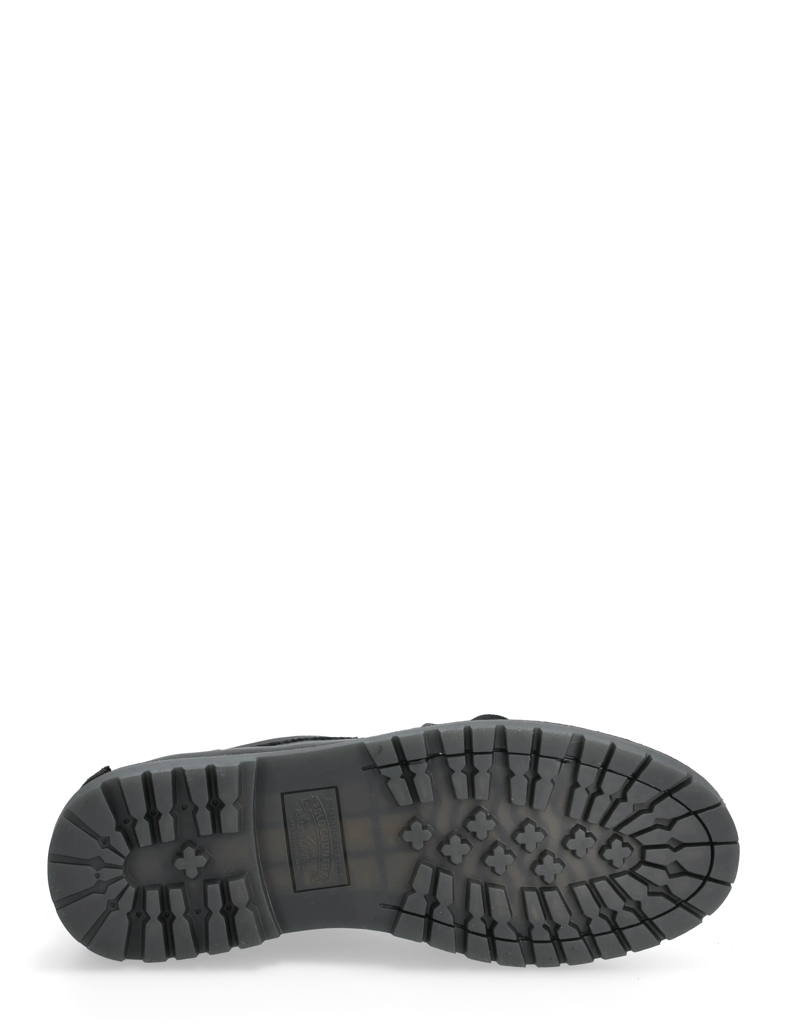 Polo Ralph Lauren - Jett Lug-Sole Leather Moc-Toe Shoe - moc-toe boots - black - 4