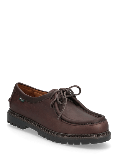 Jett Lug-Sole Leather Moc-Toe Shoe - Moc Toe Sko